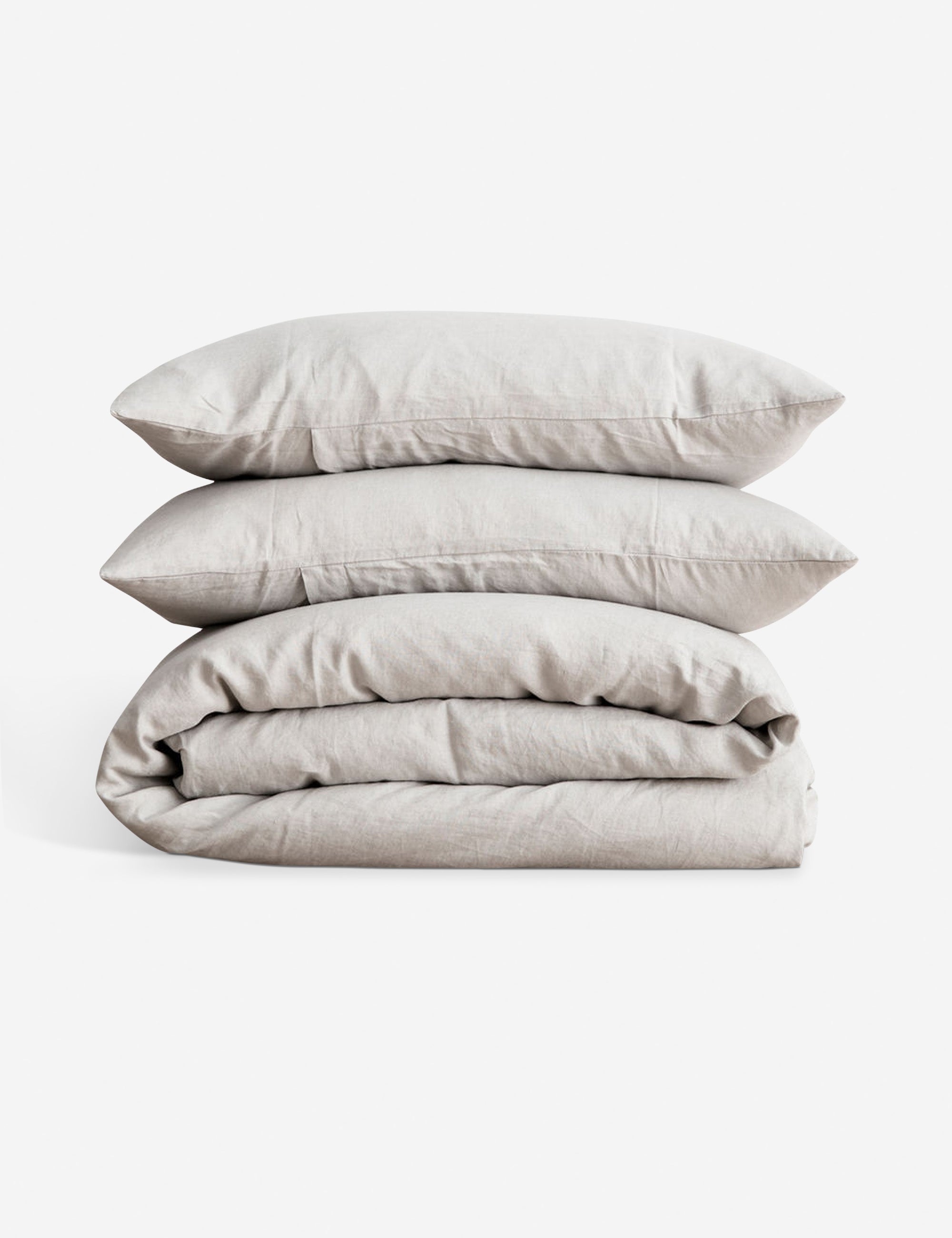 Bela Linen Duvet Set | European Flax, Stonewashed Softness