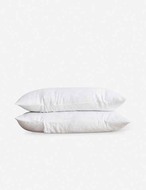 Bela Linen Pillowcases | 100% European Flax, Set of 2