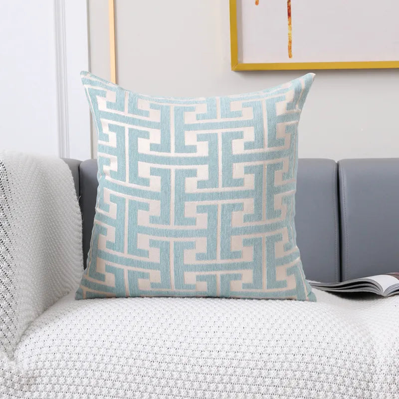 Luxe Jacquard Kussenhoes | Polyester/Katoenmix, 45x45cm