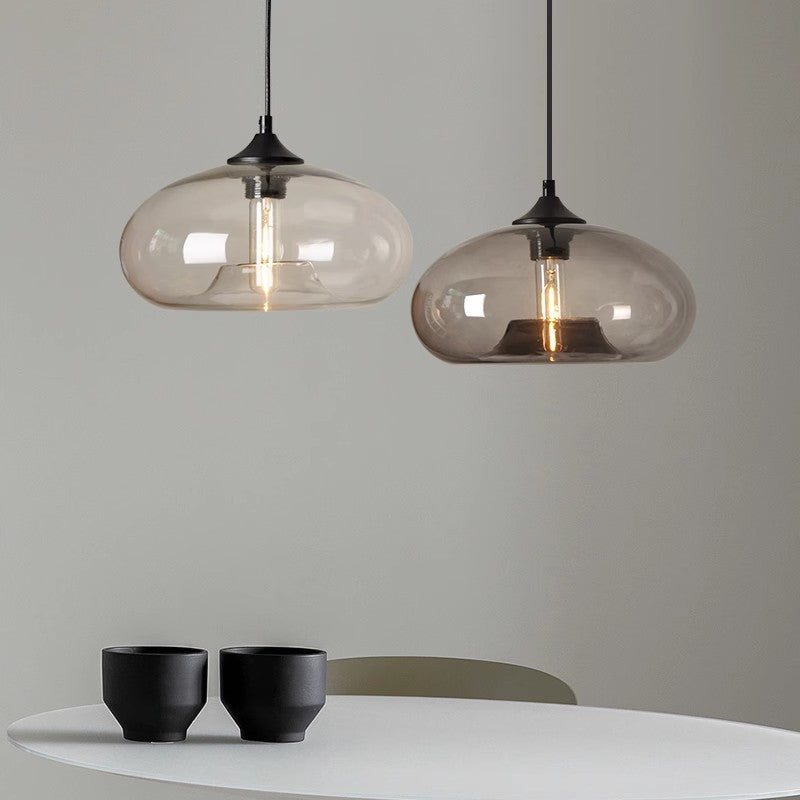 Glavero Vintage Hanglamp | Gekleurd Glas, Sfeervolle Lichteffecten