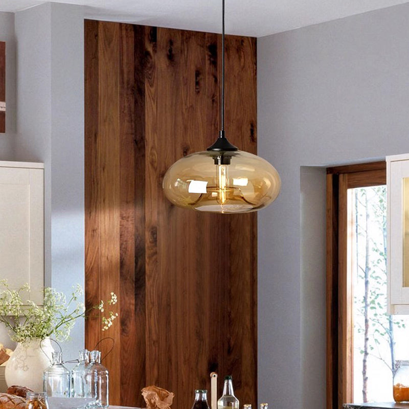 Glavero Vintage Hanglamp | Gekleurd Glas, Sfeervolle Lichteffecten