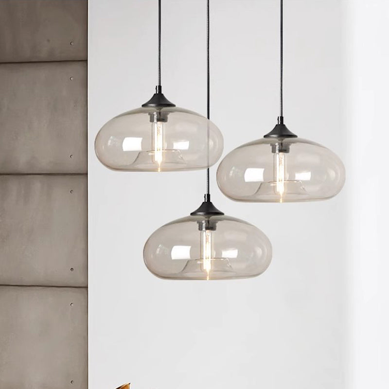 Glavero Vintage Hanglamp | Gekleurd Glas, Sfeervolle Lichteffecten