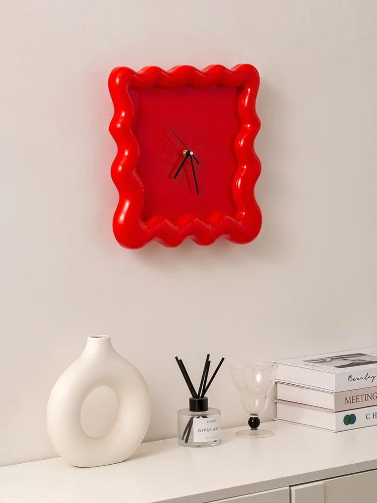 Bela Wall Clock | Minimalistisch 3D Design, Hoogwaardig ABS