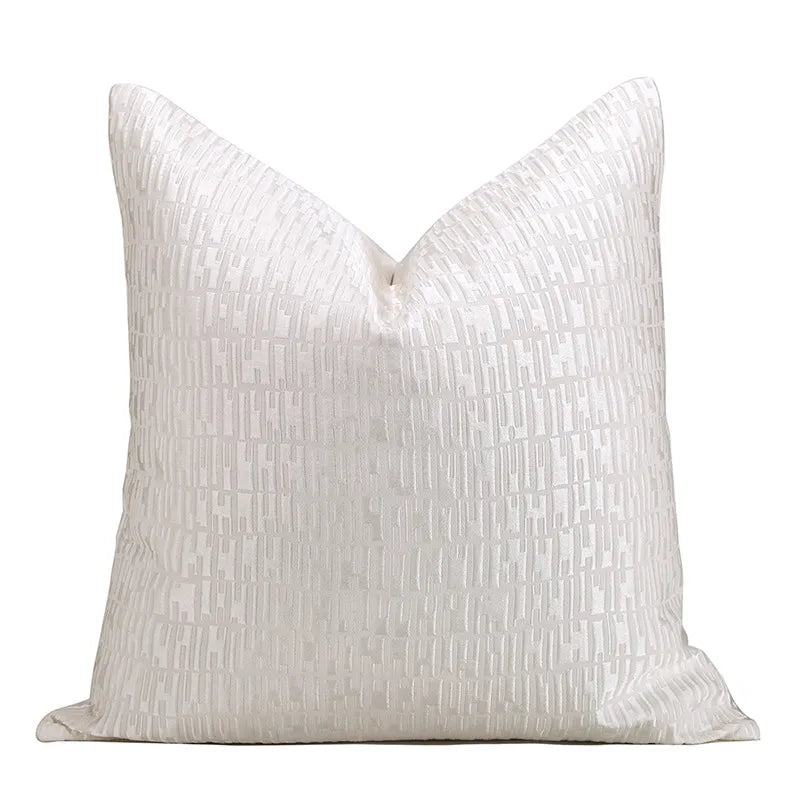 Aureo Luxe Sierkussenhoes | Elegant Glanzend Patroon, 45x45 cm