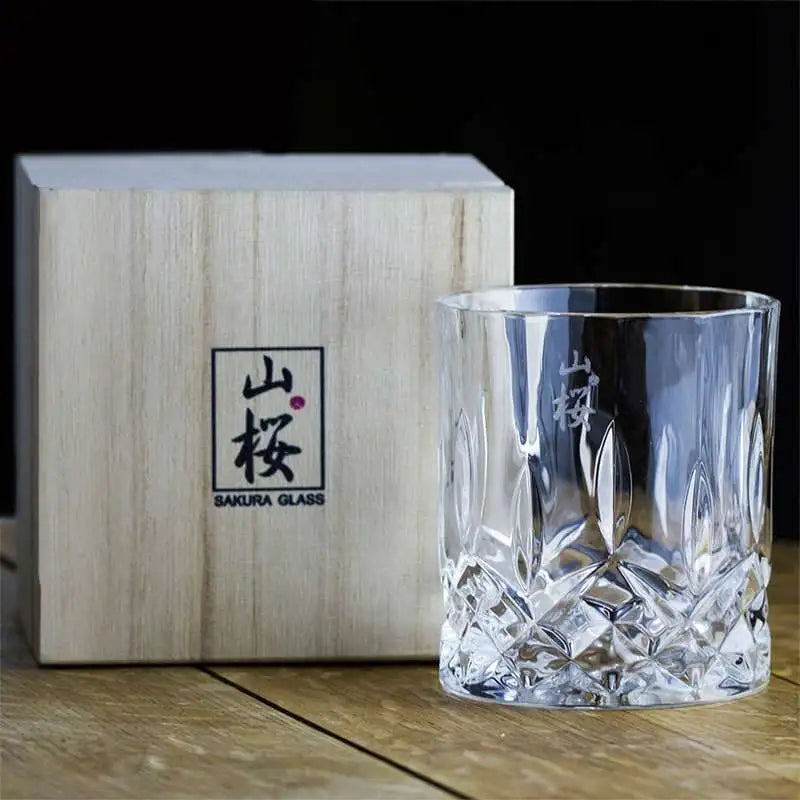 Bonsai Whisky Glass | Handcrafted Heat-Resistant Glass, 320 ml