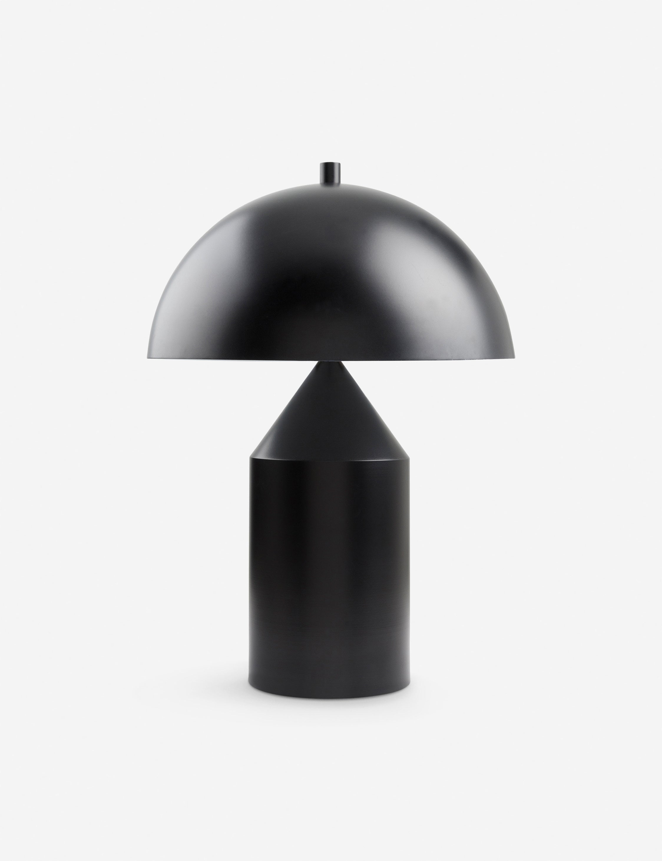 Ezra Table Lamp | Columnar Base, Monochromatic Finish