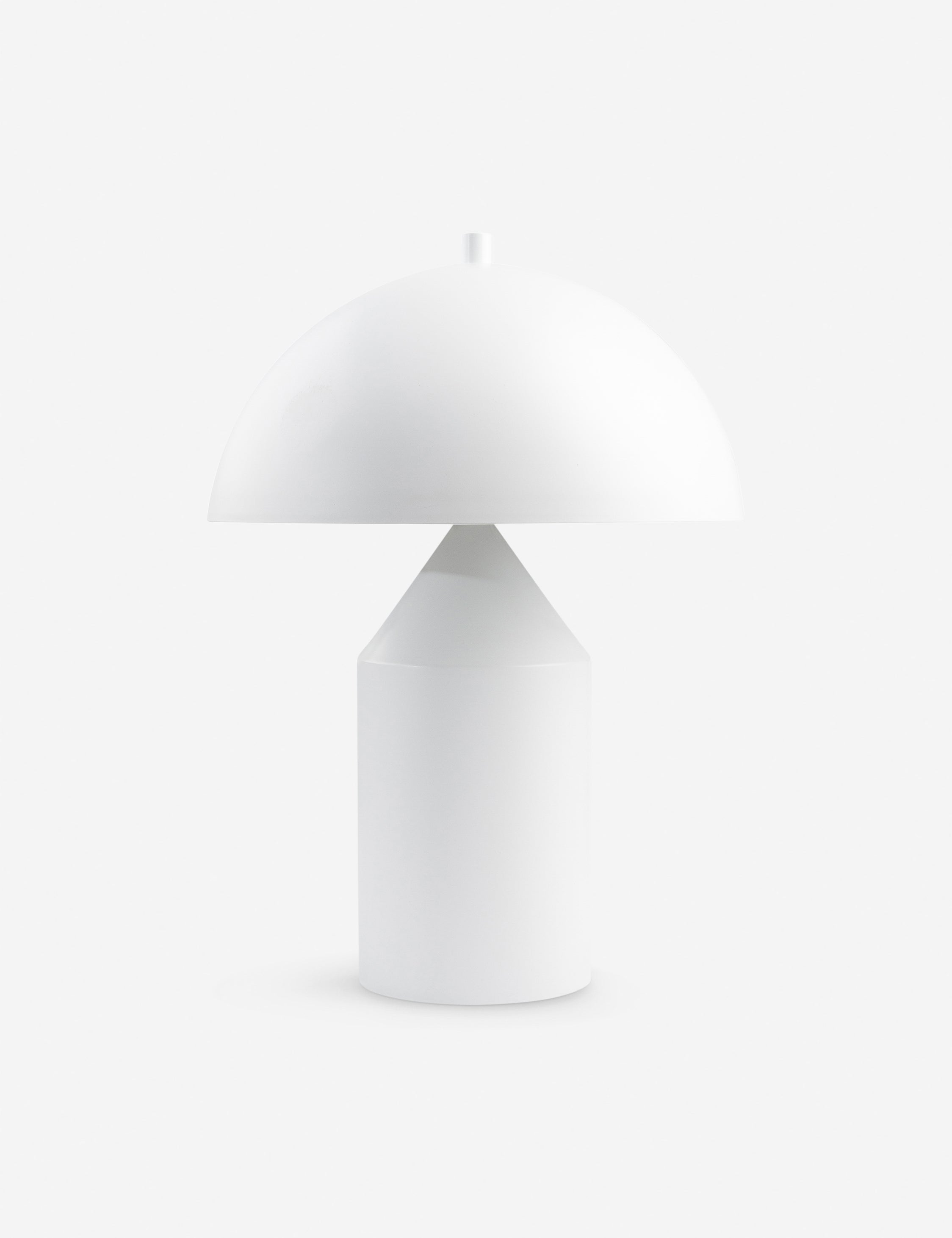 Ezra Table Lamp | Columnar Base, Monochromatic Finish