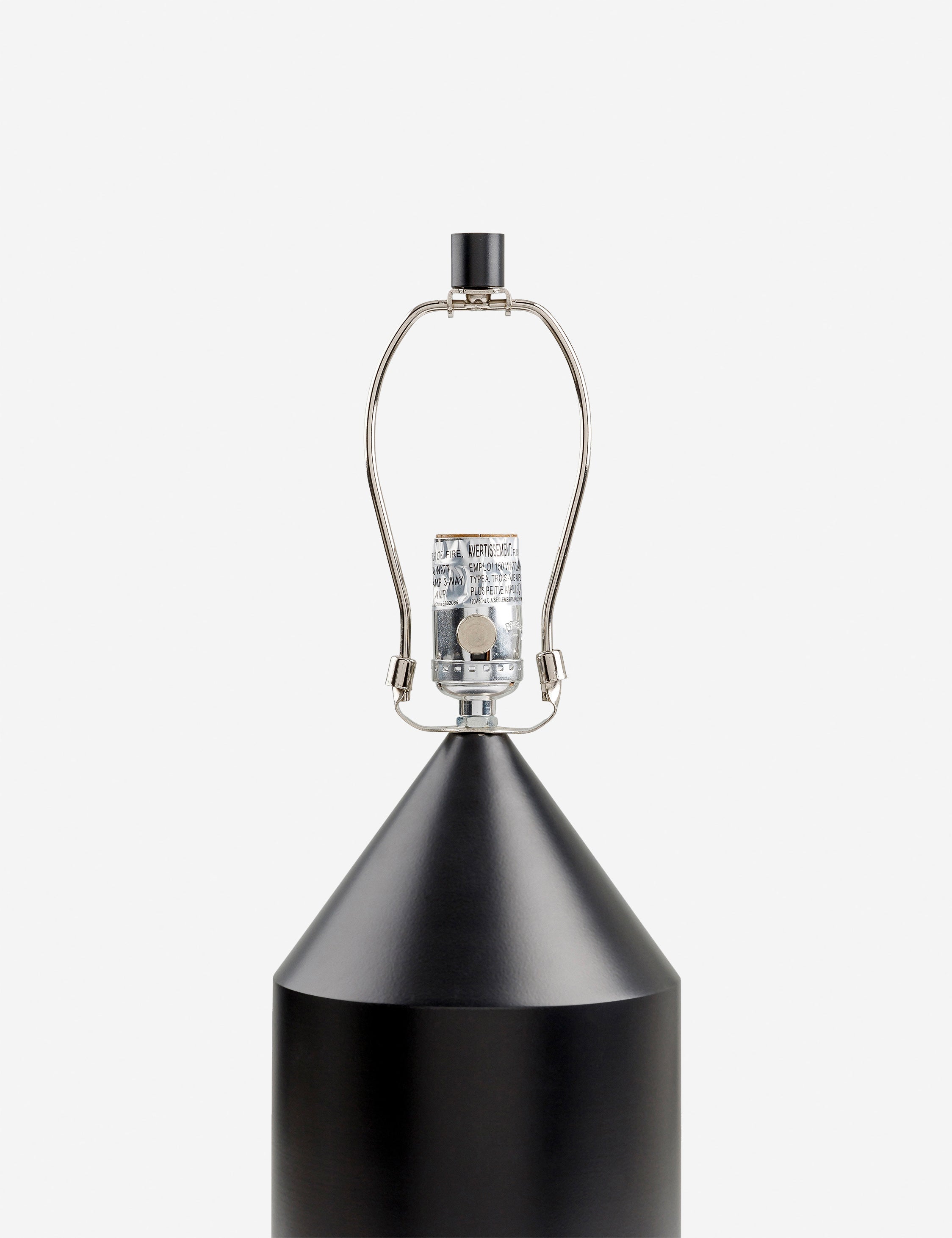 Ezra Table Lamp | Columnar Base, Monochromatic Finish