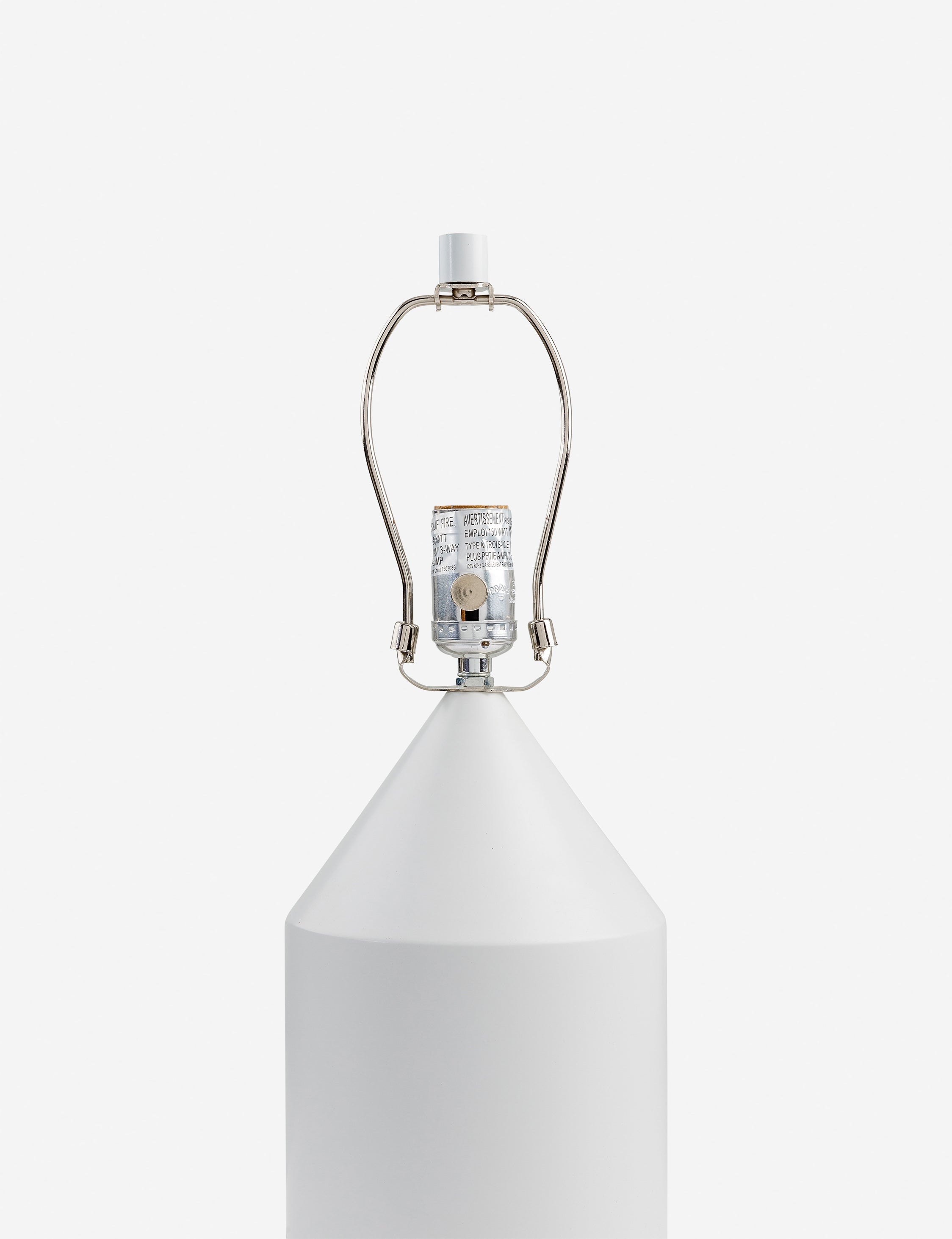 Ezra Table Lamp | Columnar Base, Monochromatic Finish