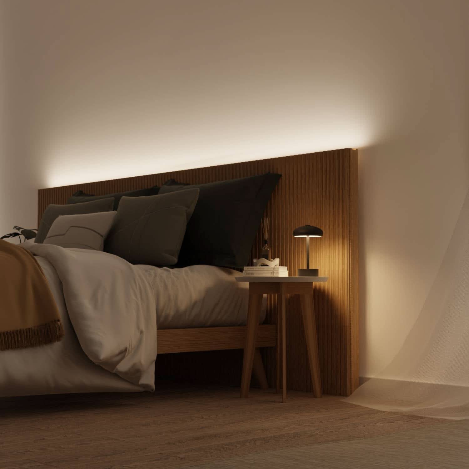 Bela Battery Table Lamp | Dimmable LED, IP54 Outdoor Use