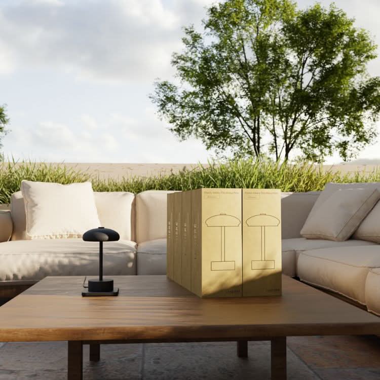 Bela Battery Table Lamp | Dimmable LED, IP54 Outdoor Use