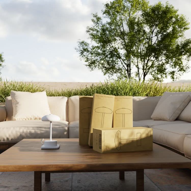 Bela Battery Table Lamp | Dimmable LED, IP54 Outdoor Use