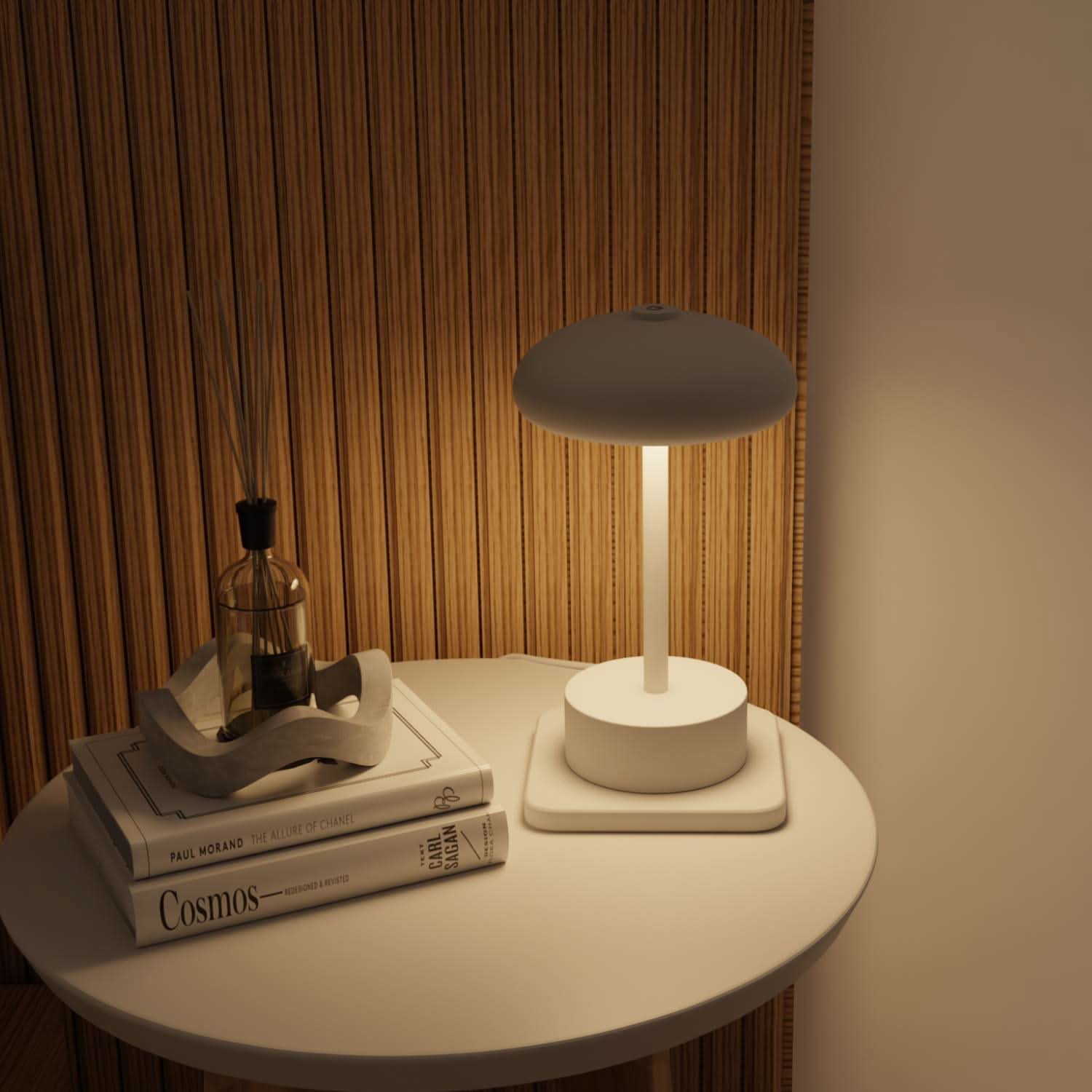 Bela Battery Table Lamp | Dimmable LED, IP54 Outdoor Use