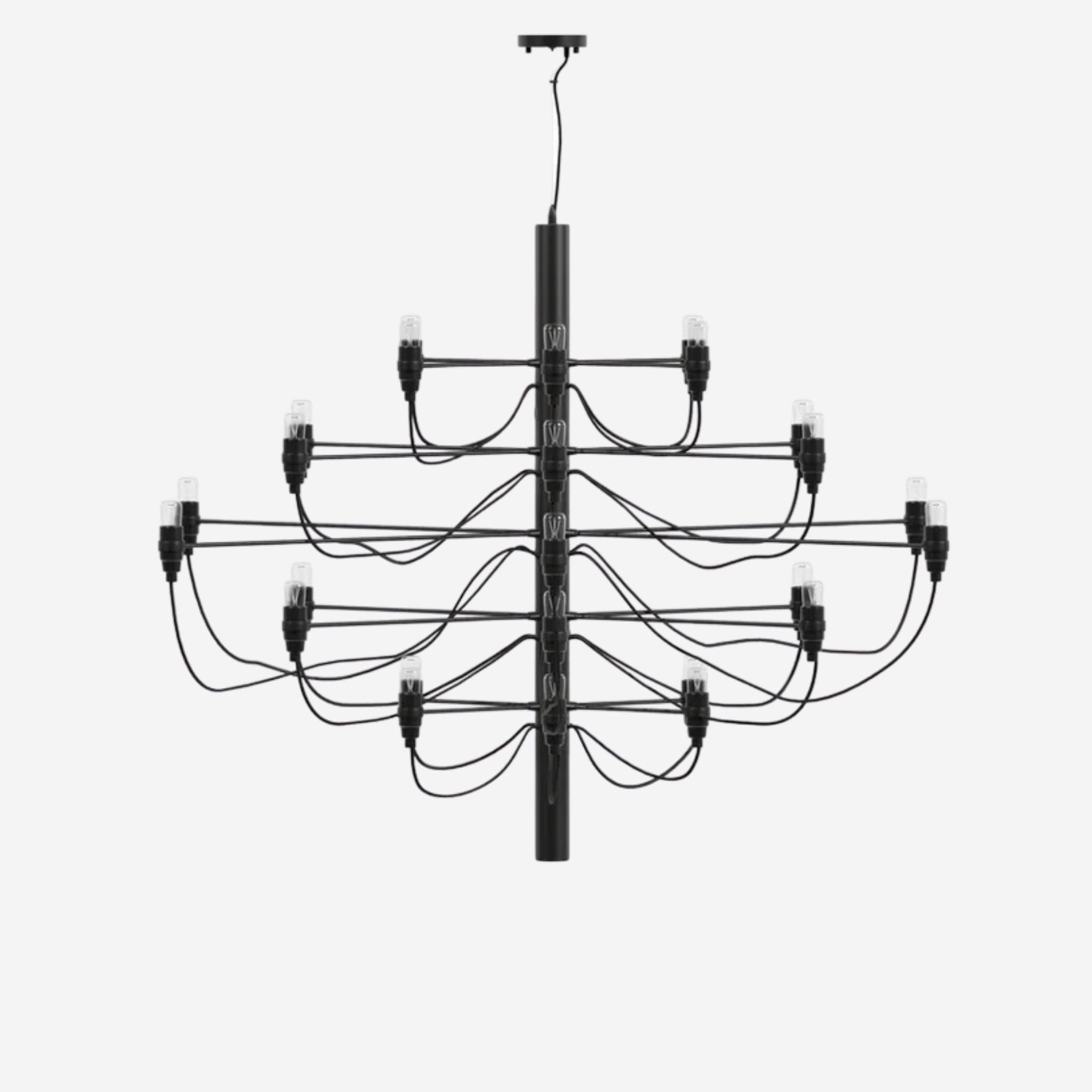 Bela Chandelier | Black Design, 30 Light Points