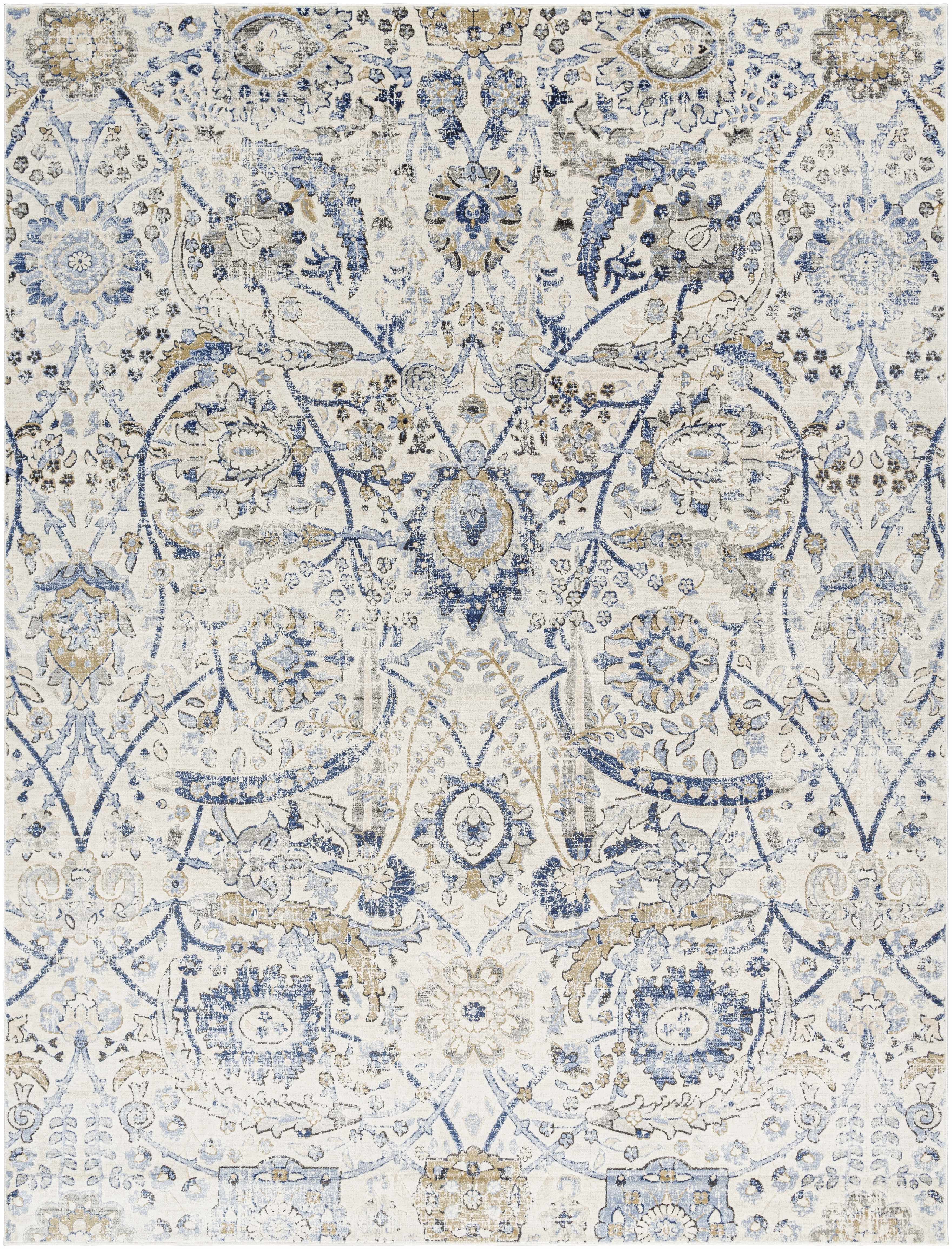 Bela Oushak Rug  Machine Woven  100% Polypropylene