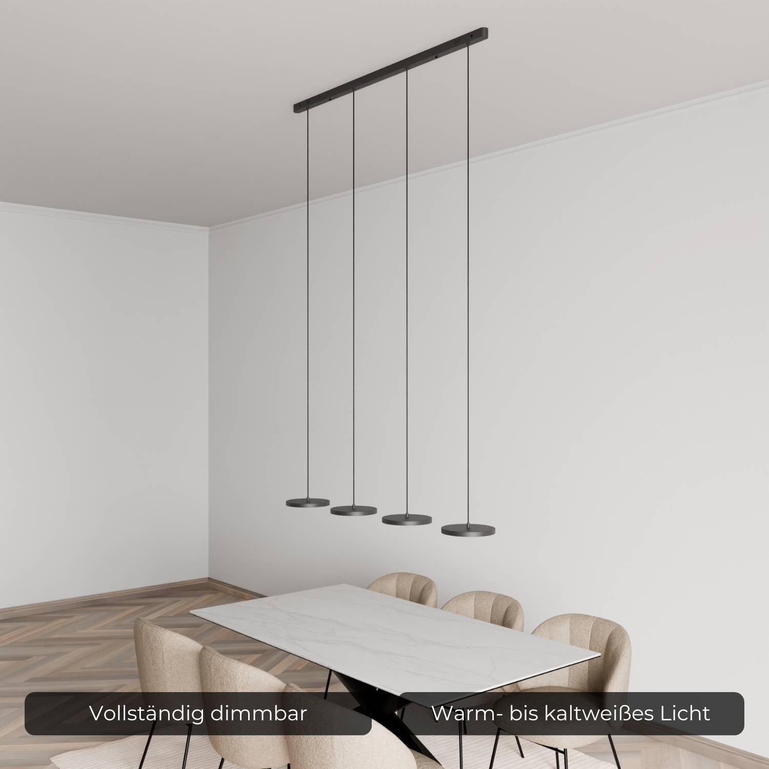 Elysian Pendant Light | DALI-2 DT8 Design, Modern Aesthetic