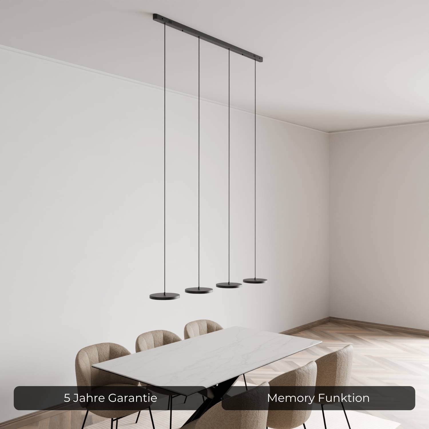 Elysian Pendant Light | DALI-2 DT8 Design, Modern Aesthetic