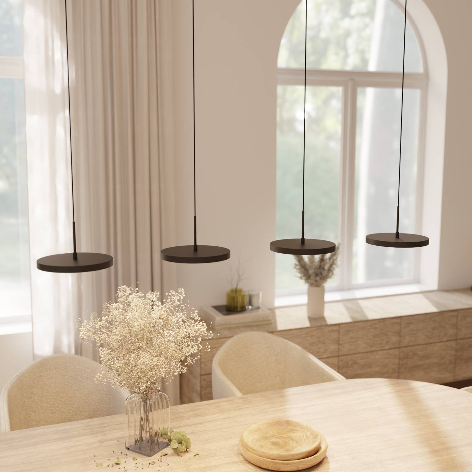 Elysian Pendant Light | Adjustable Warm White, CRI 90