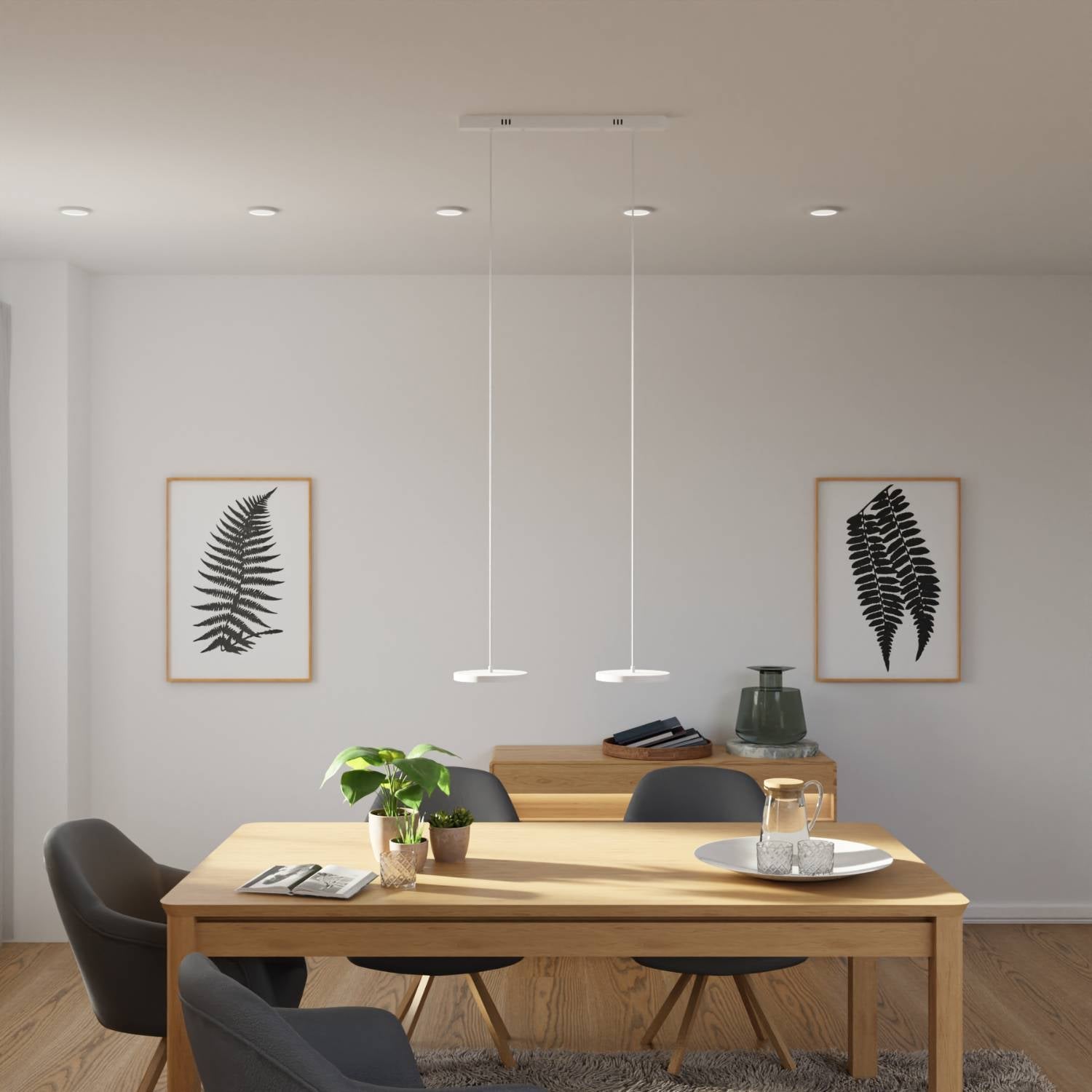 Elysian Pendant Light | Adjustable Warm White, CRI 90