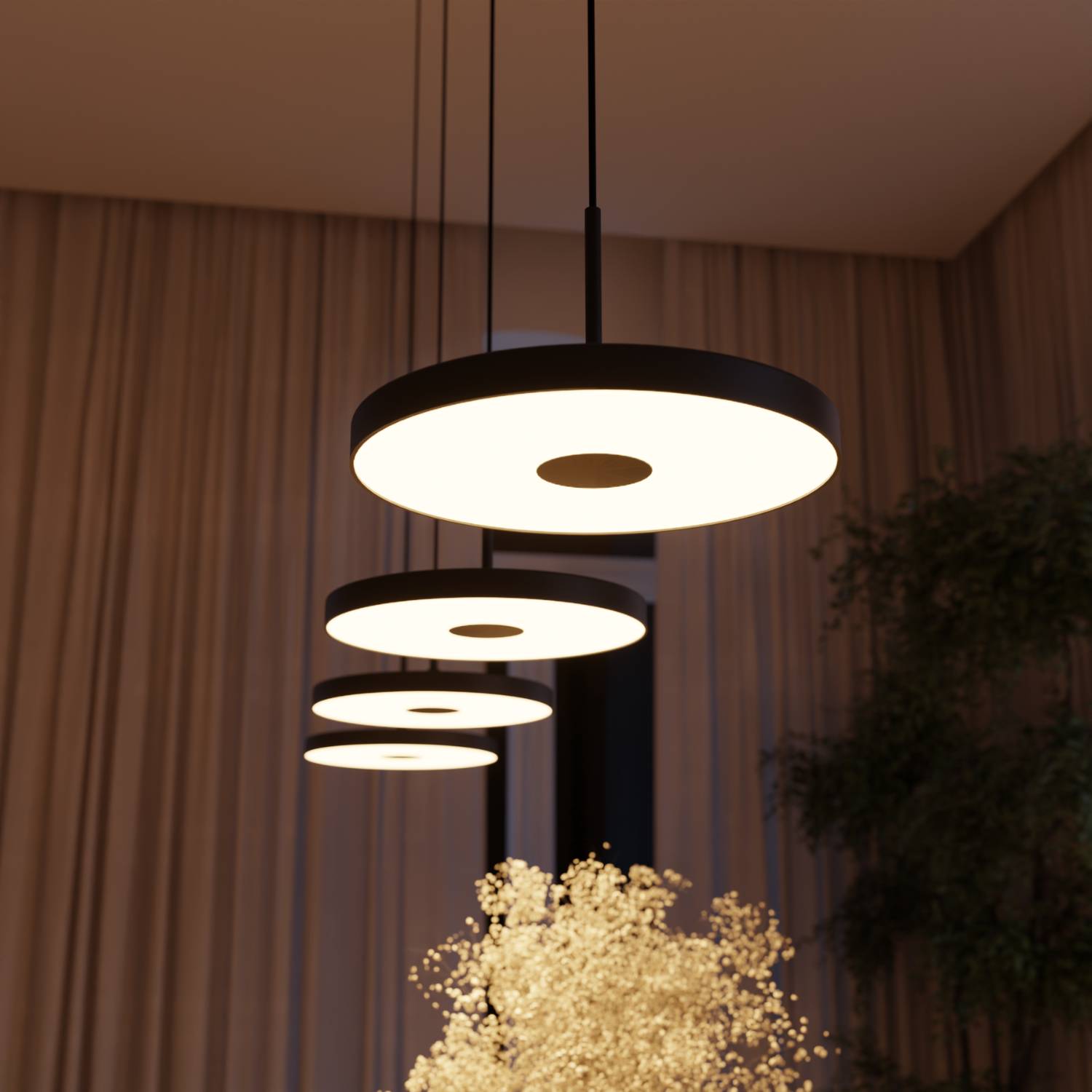 Elysian Pendant Light | Adjustable Warm White, CRI 90