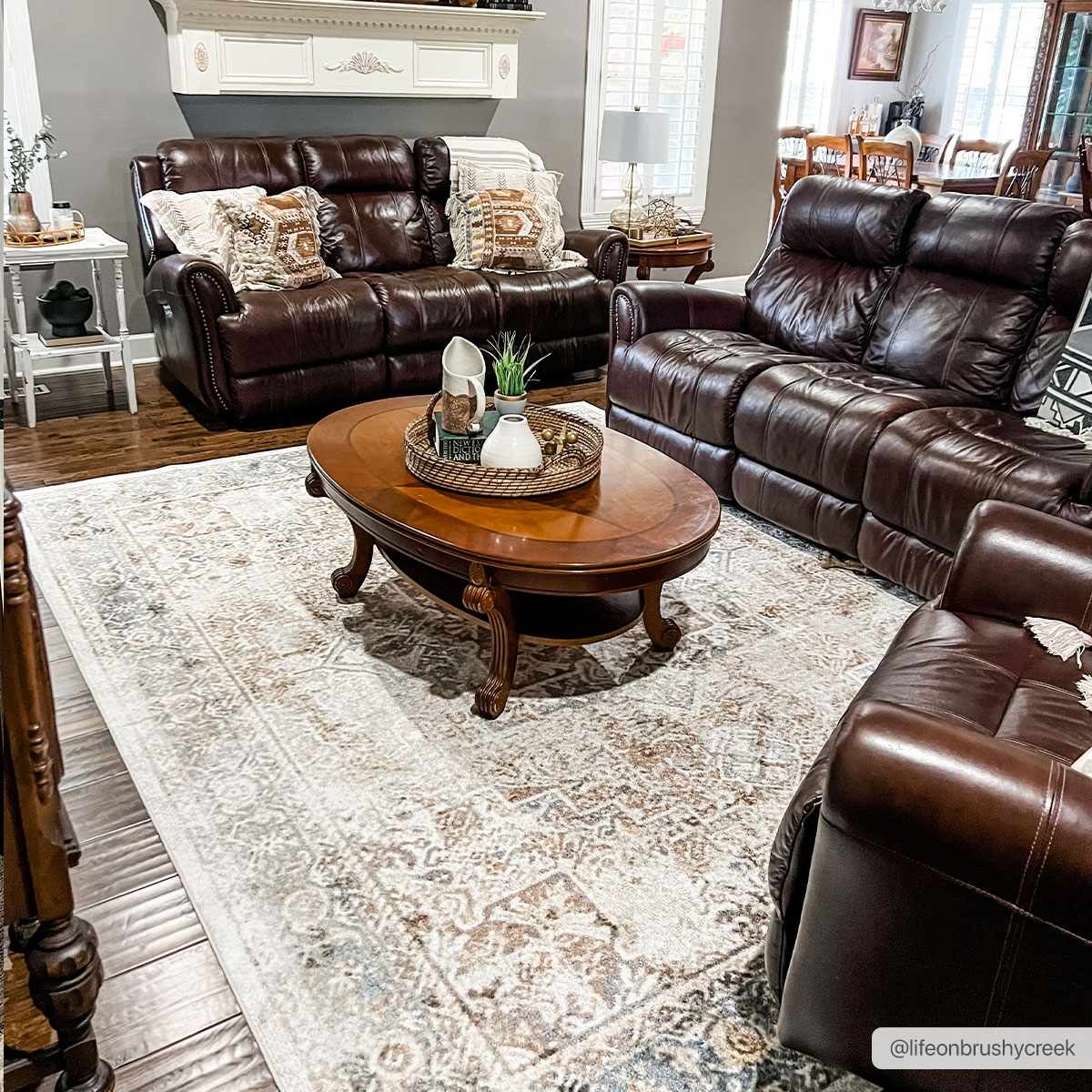 Bela Heritage Style Rug  Washable Medium Pile Polyester