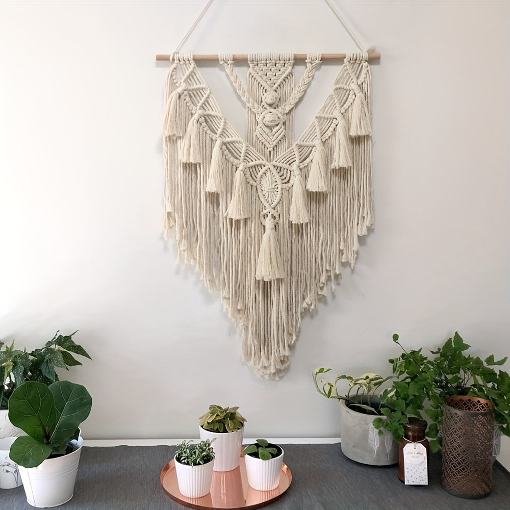 Bela Macrame Wall Hanging | Handcrafted Cotton, Boho Design