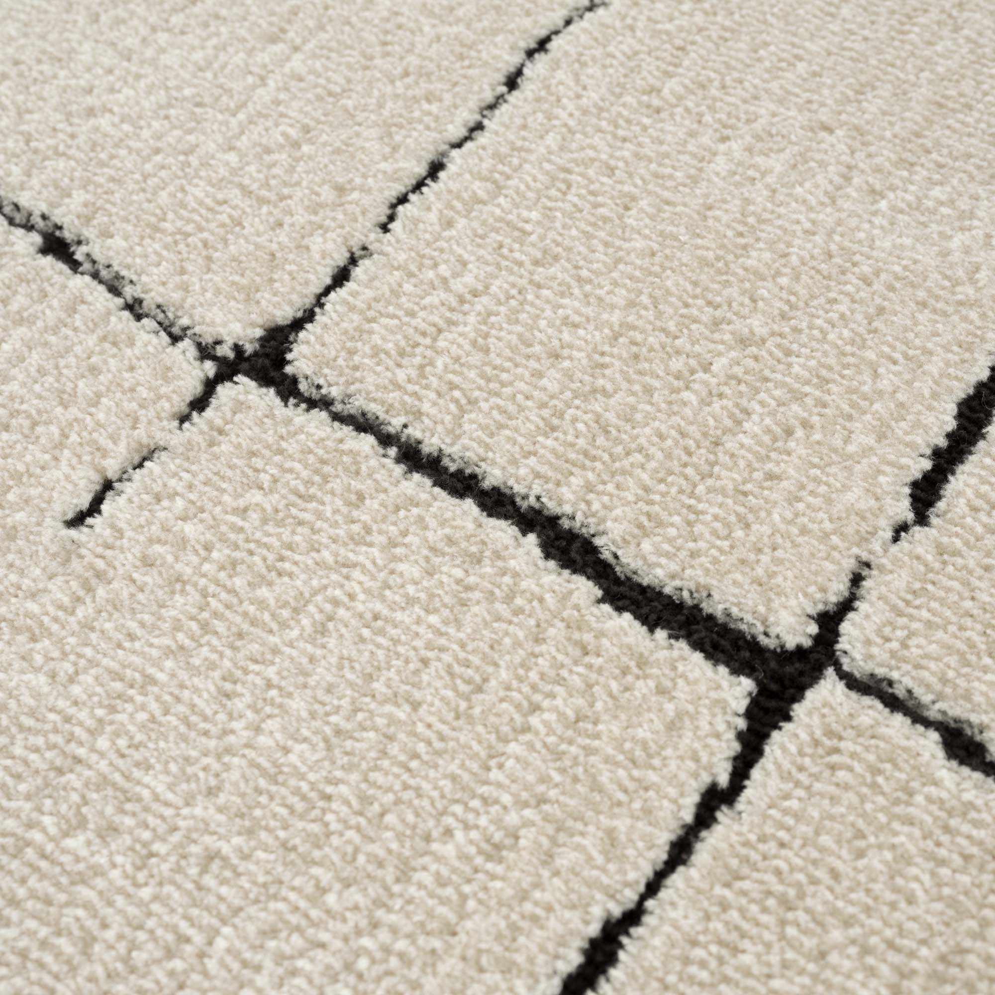 Bela Area Rug High Pile 100% Polyester Contemporary Design