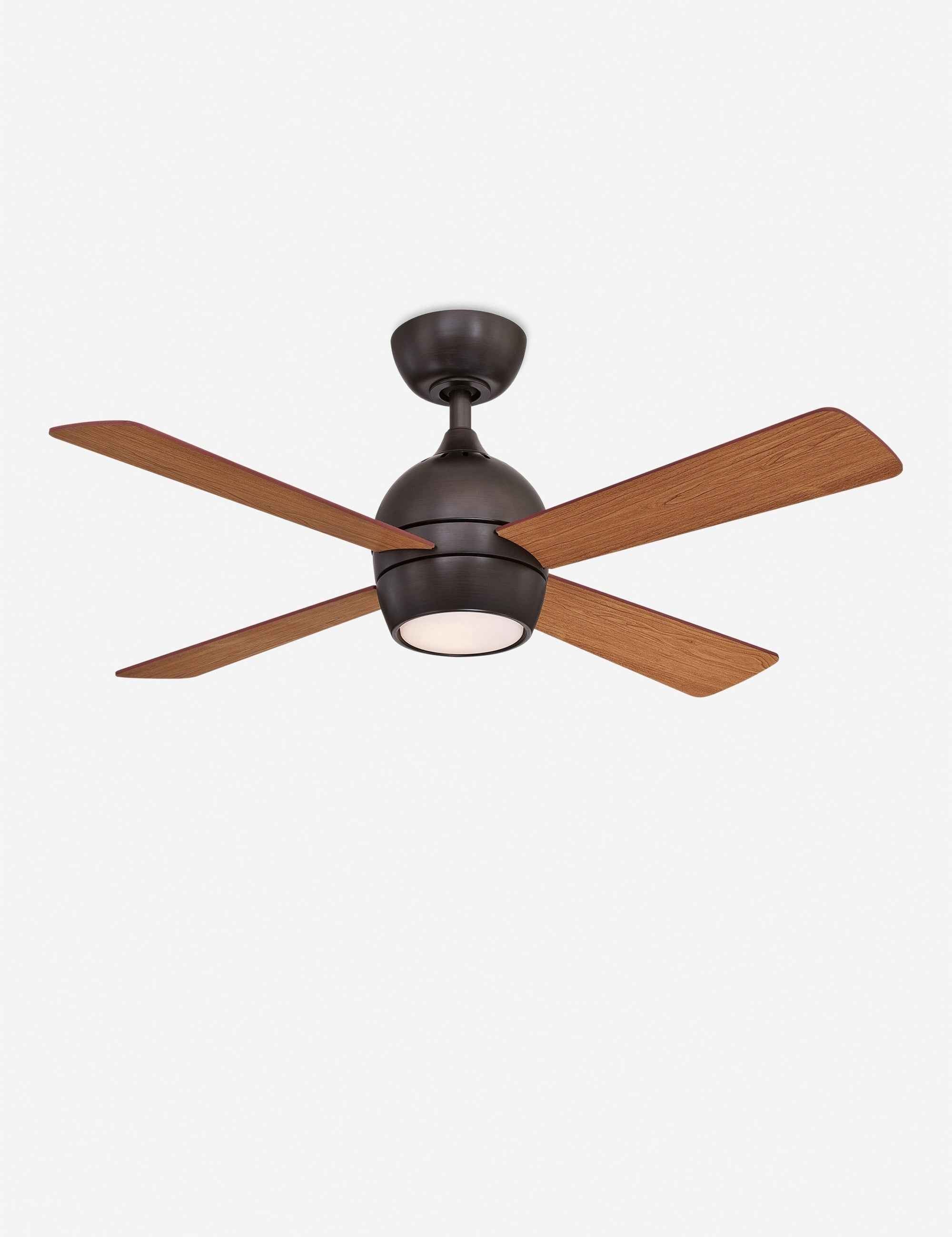 Indi Ceiling Fan | Remote Control, Integrated LED Light