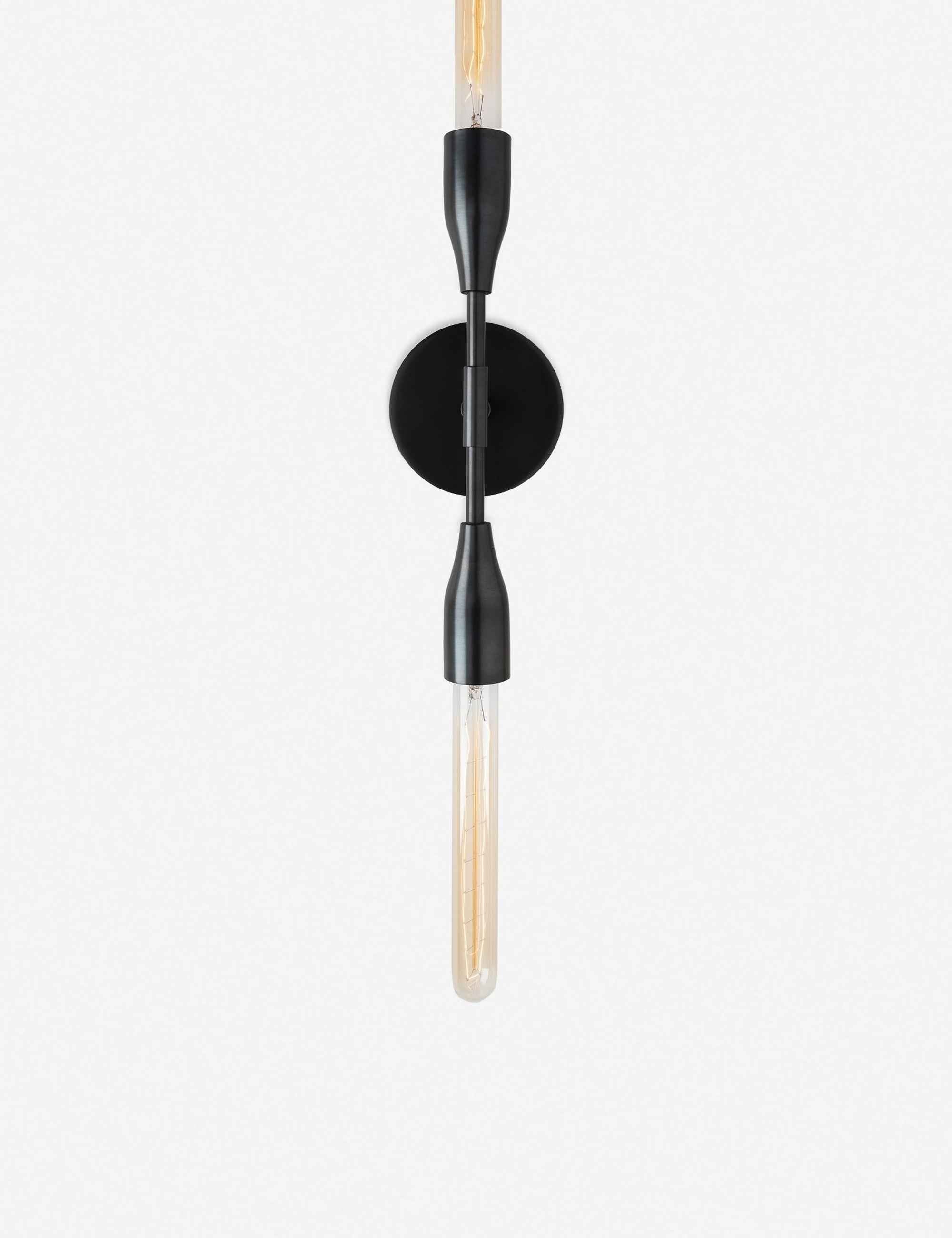 Pinnacle Wall Sconce | Modern Tubular Bulbs, Versatile Mounting