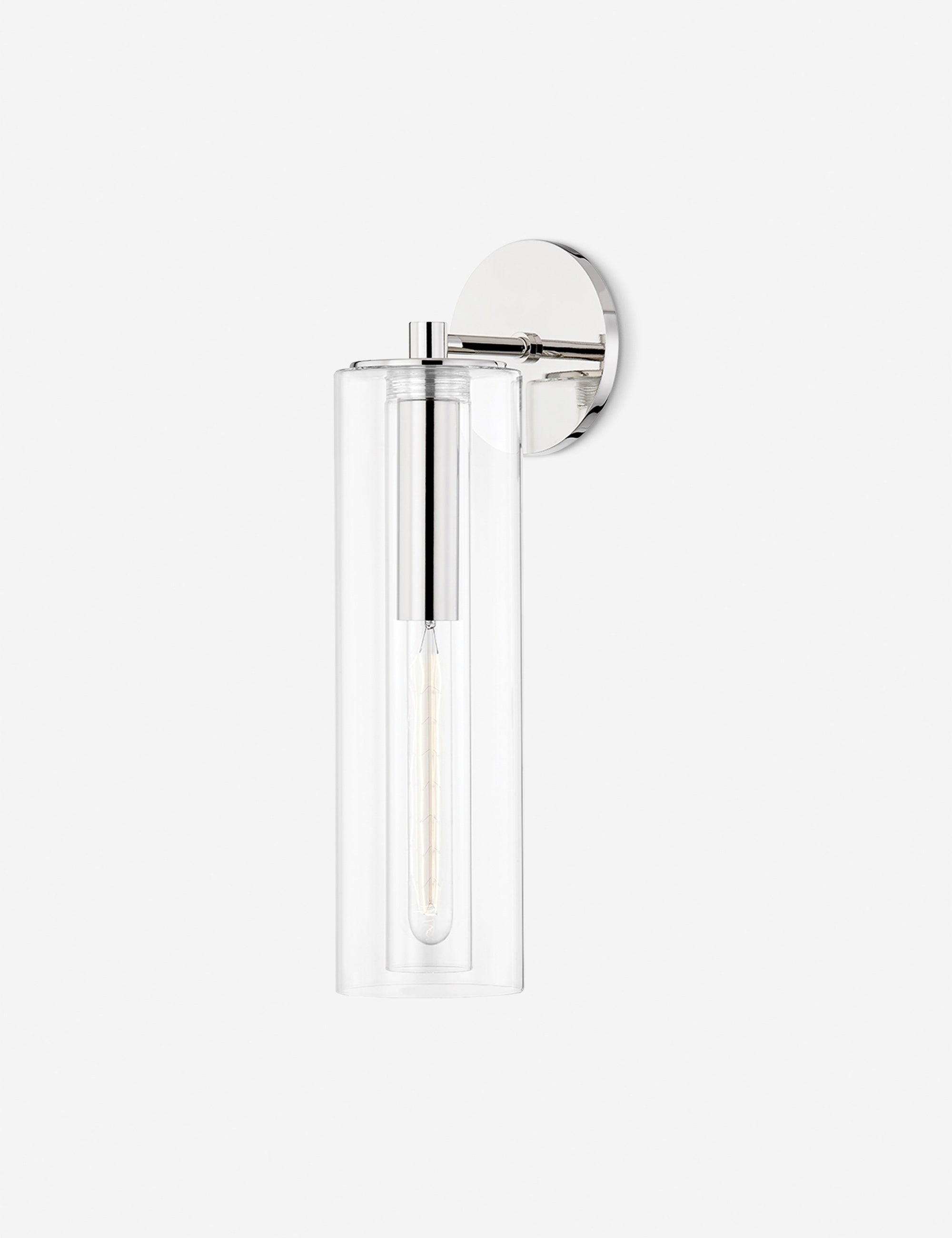 Alera Wall Sconce | Antique Brass, Lantern-Style Glass
