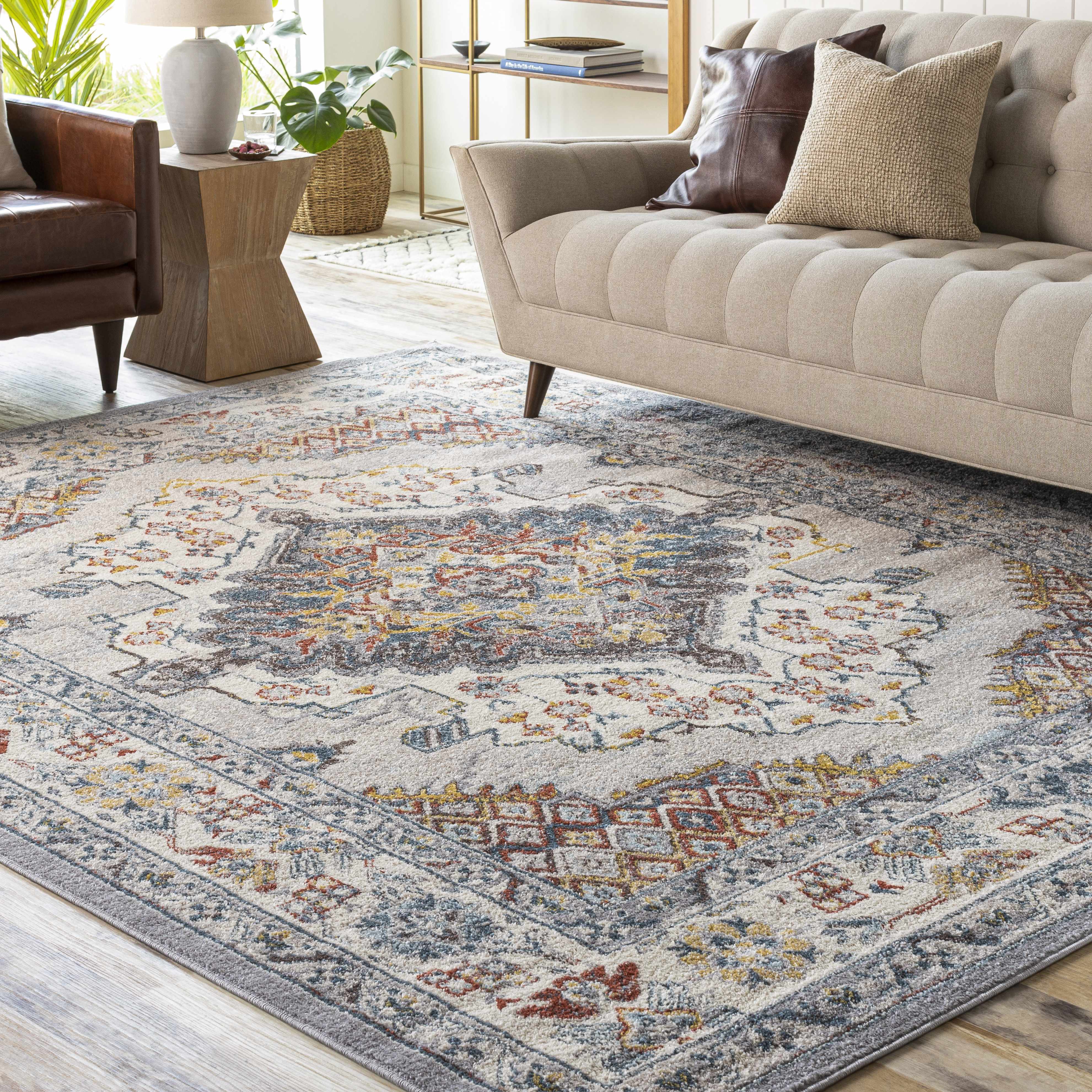 Haven Area Rug  Machine Woven  Traditional Style  Medium Pile