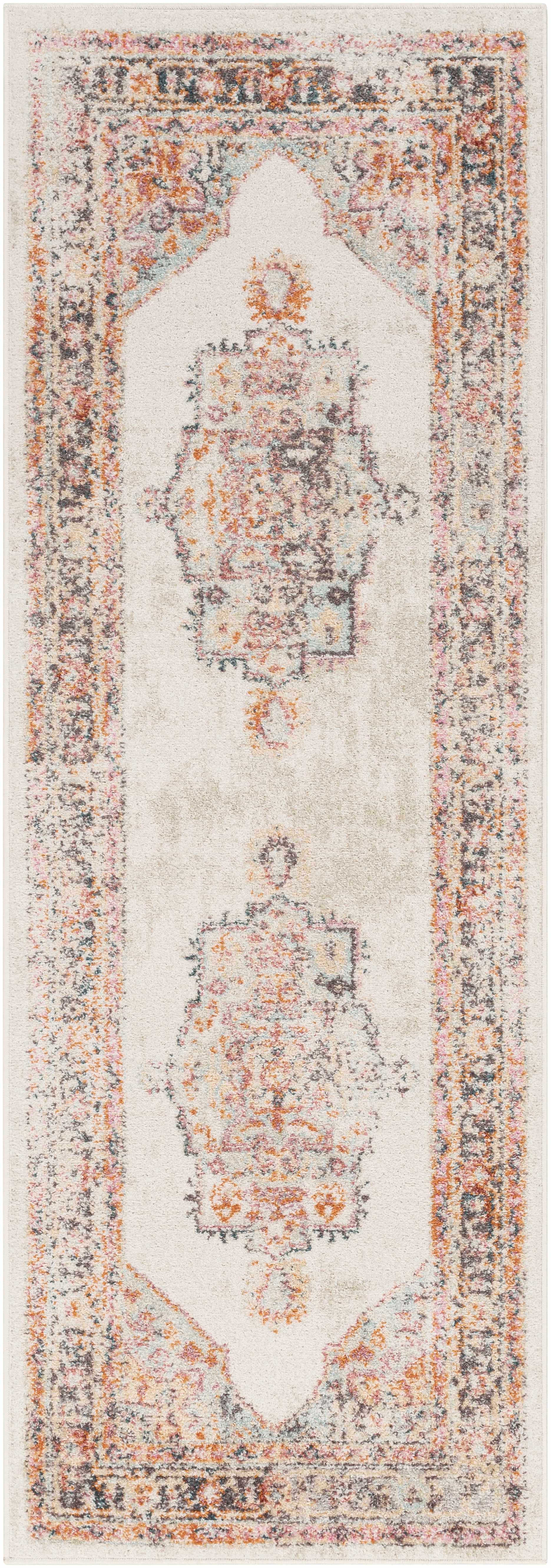 Bello Area Rug  Machine Woven  Light Blue, Traditional Style