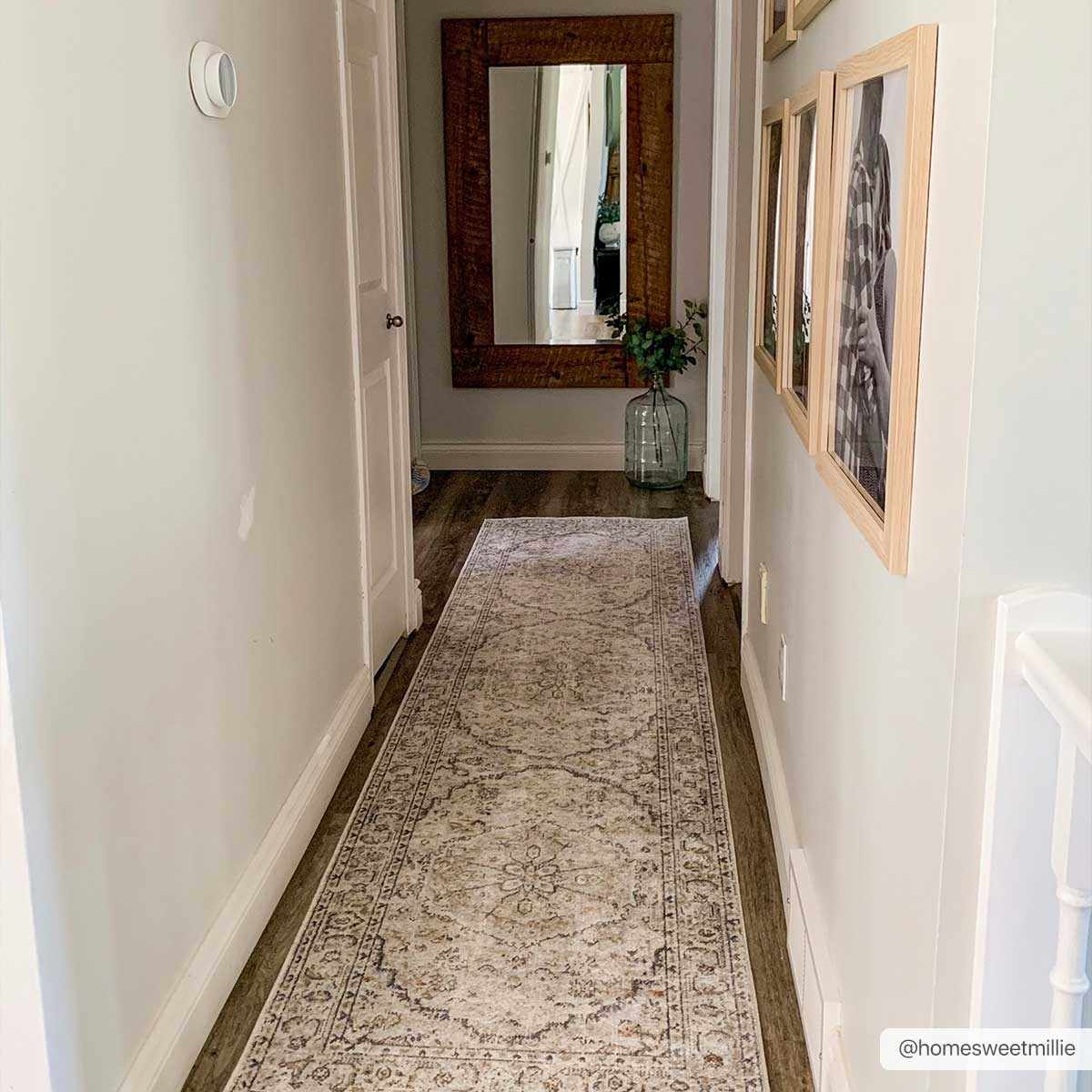 Basil Washable Rug  Medium Pile  100% Polyester  Machine Woven