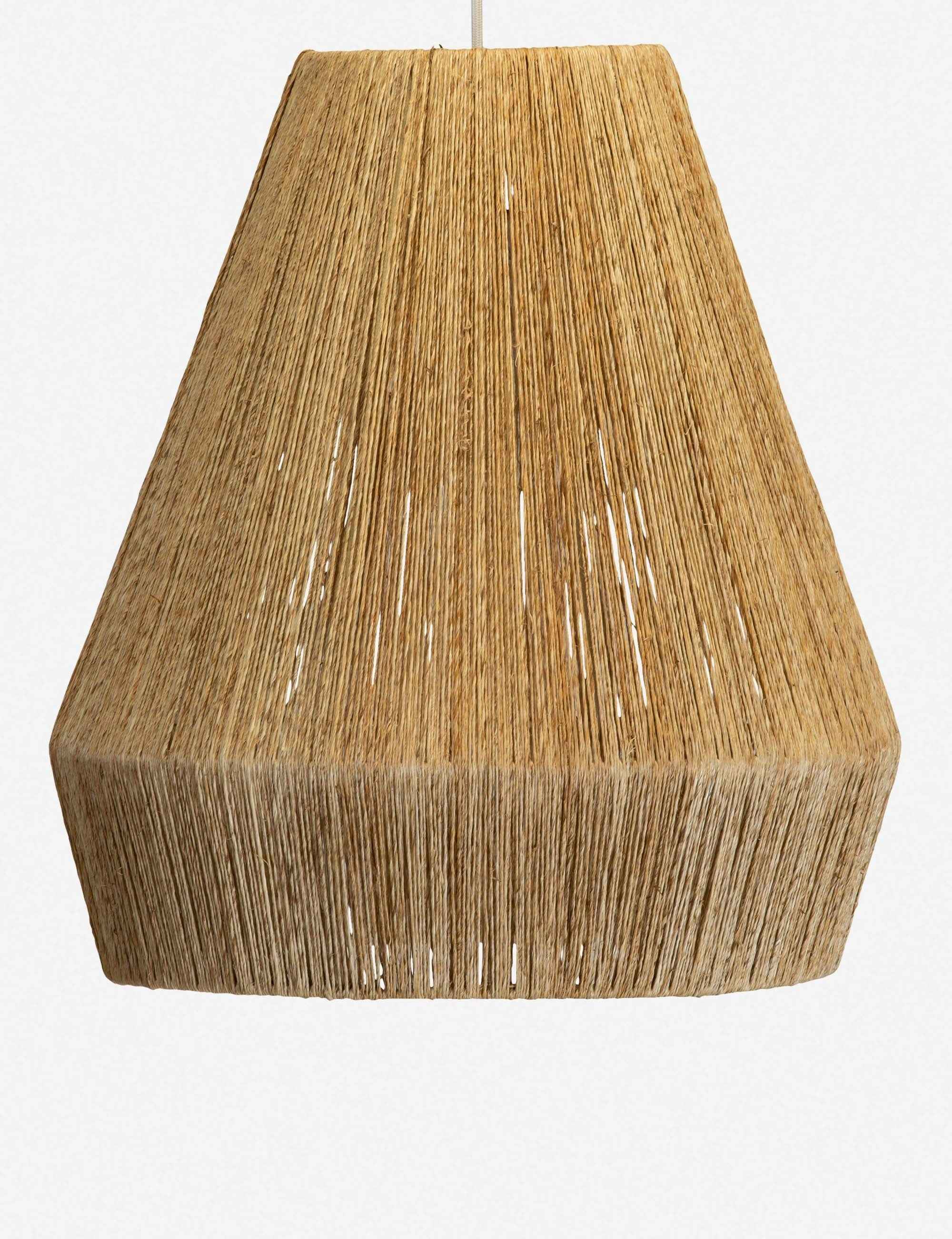Taro Pendant Light | Twisted Jute, Bohemian Style