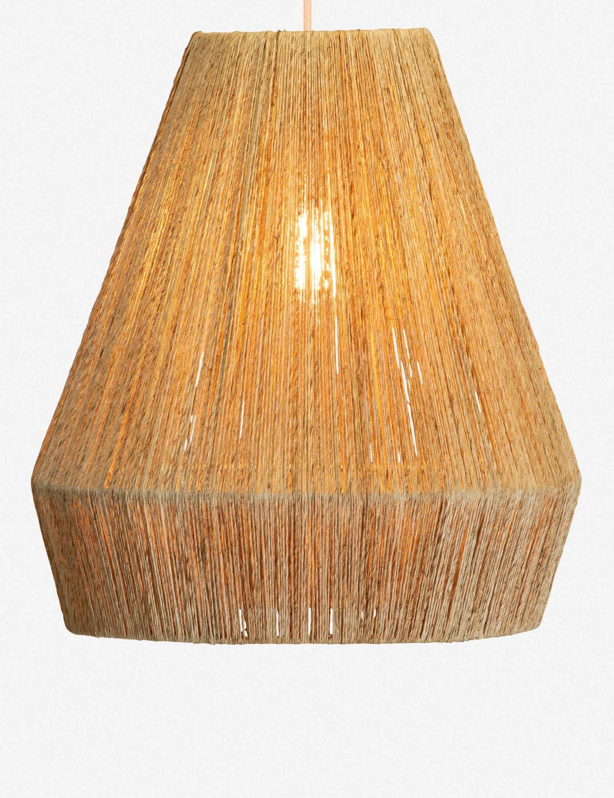 Taro Pendant Light | Twisted Jute, Bohemian Style