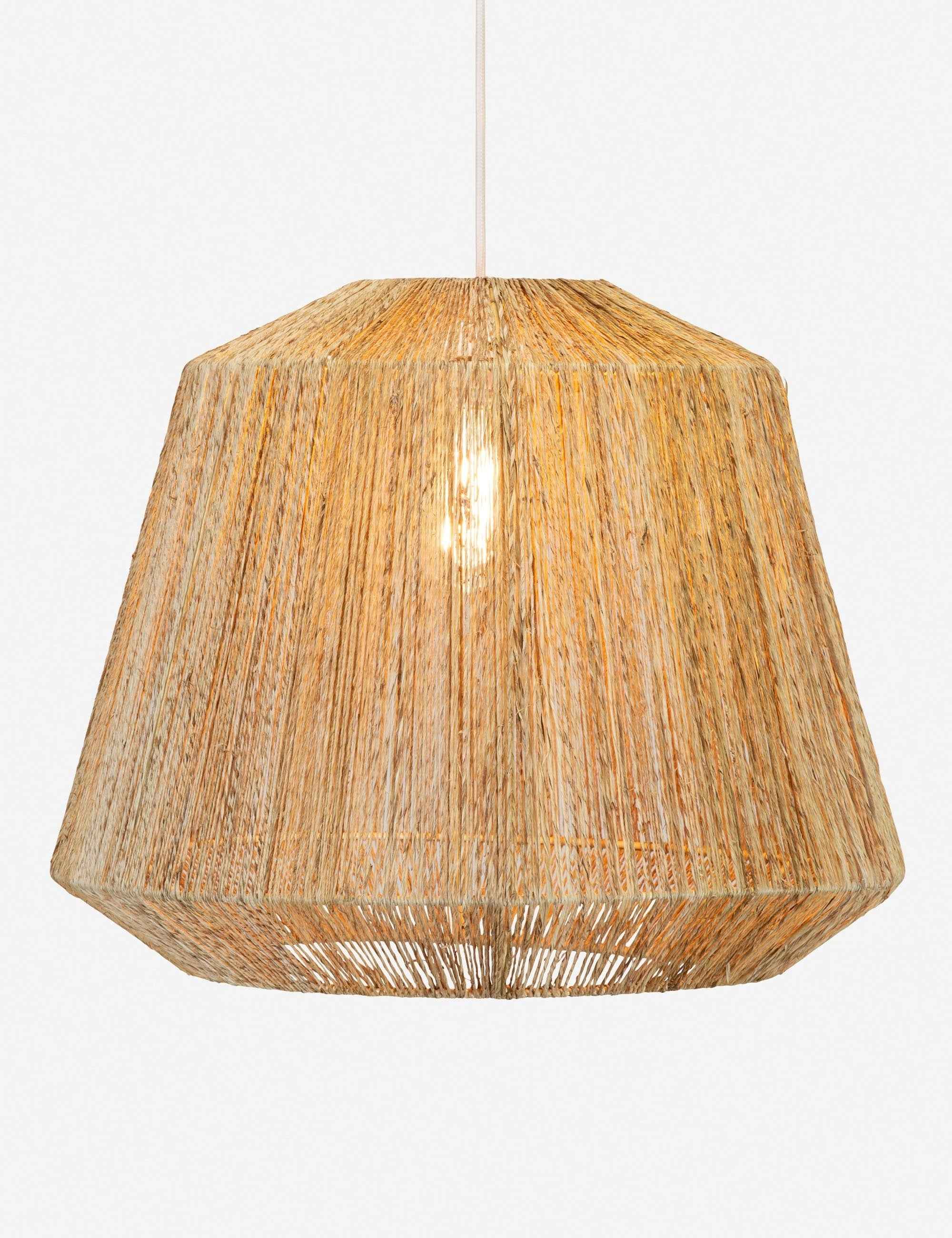 Vireo Pendant Light | Hand-Wrapped Jute, Artisan Crafted