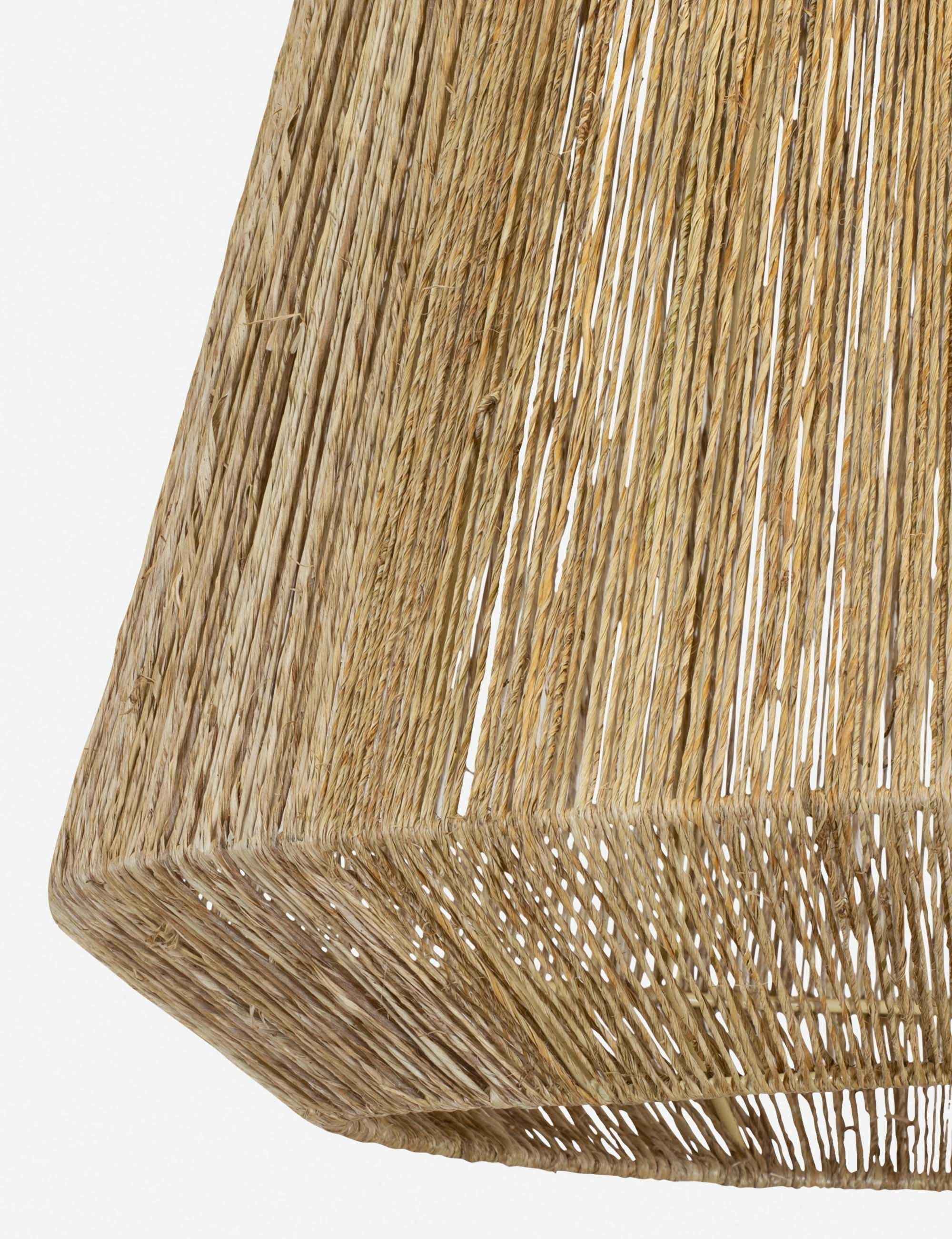 Vireo Pendant Light | Hand-Wrapped Jute, Artisan Crafted