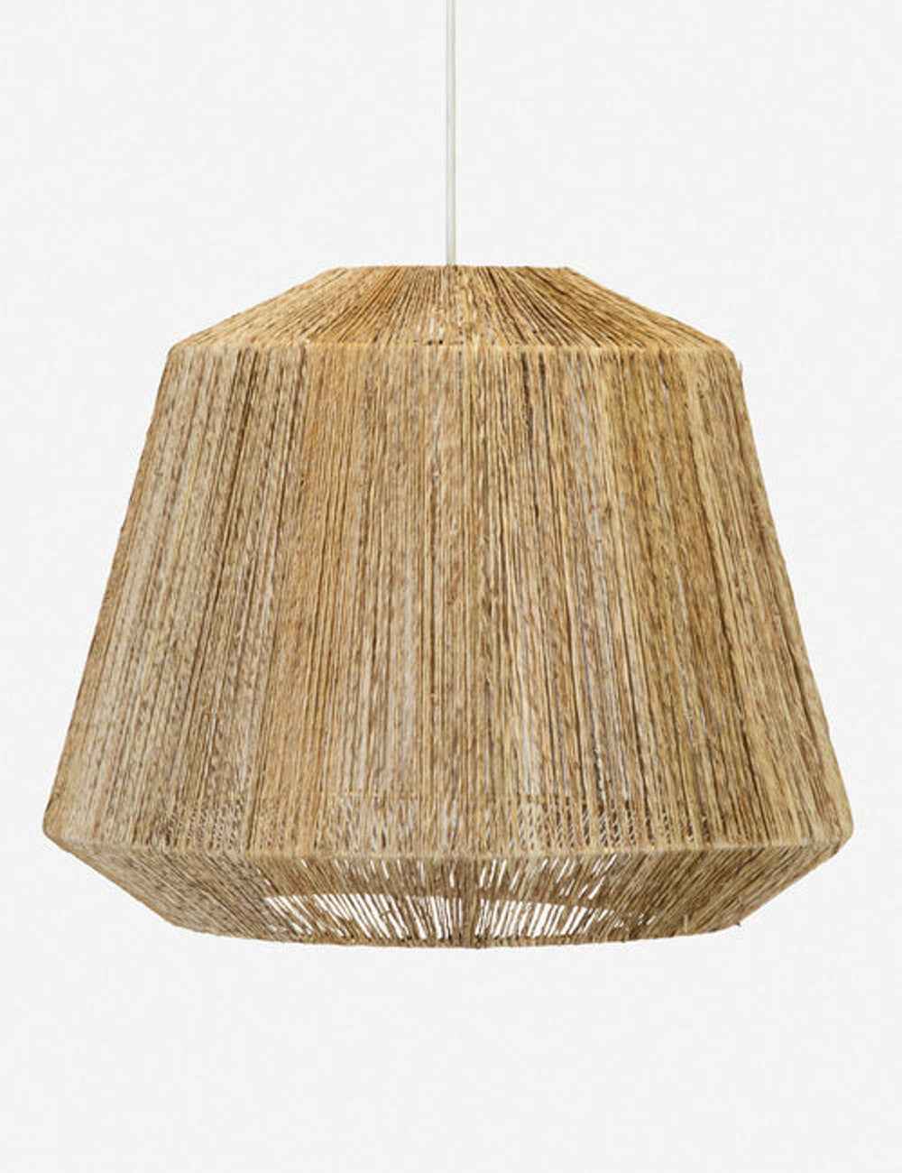 Vireo Pendant Light | Hand-Wrapped Jute, Artisan Crafted