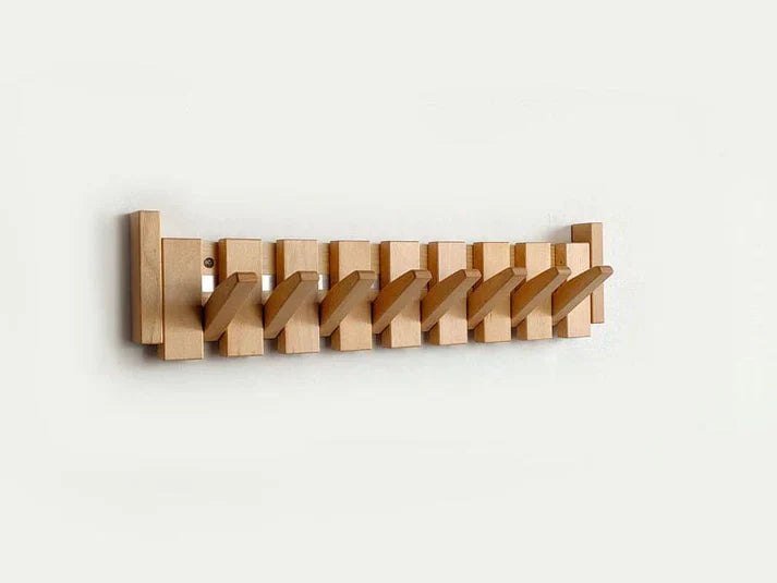 Cadenza Wall Coat Rack | Piano Key Design, Solid Wood