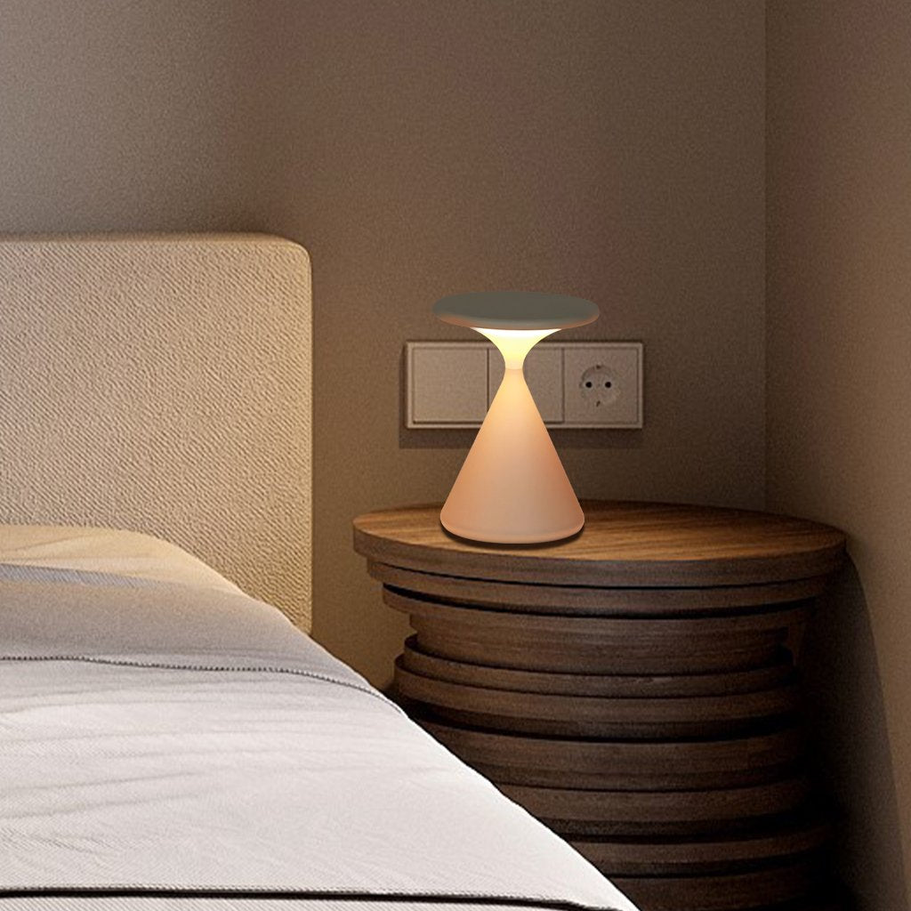 Bela Wireless Table Lamp | Touch Control, Hourglass Design