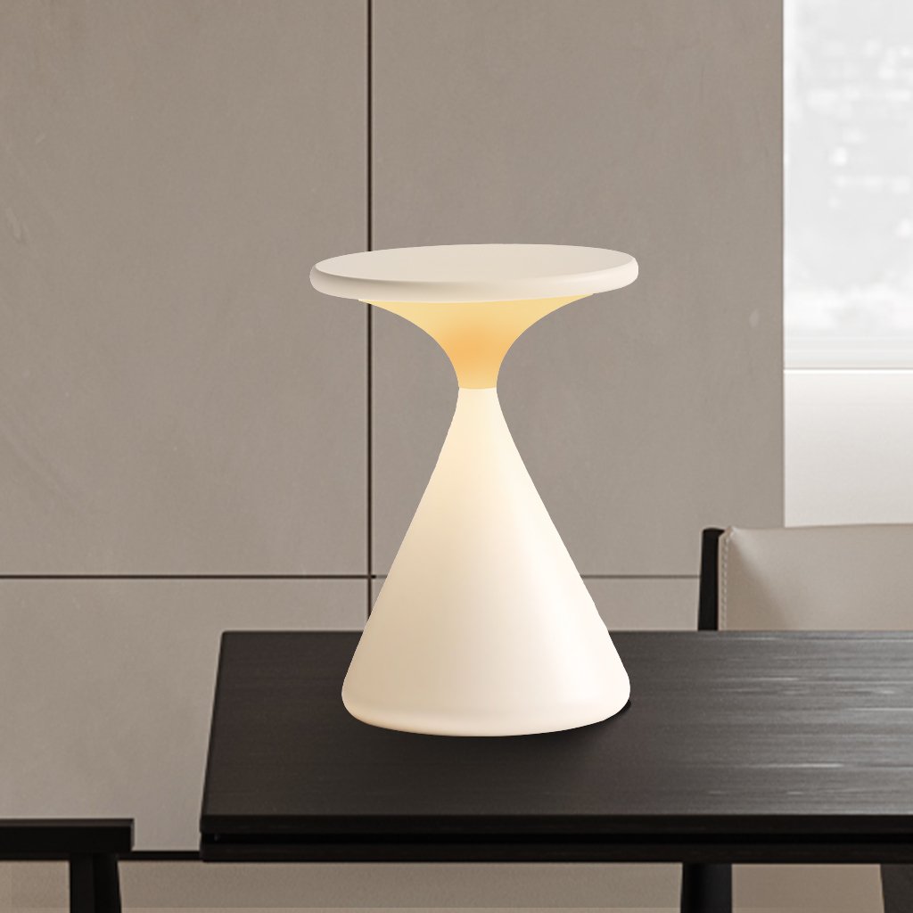 Bela Wireless Table Lamp | Touch Control, Hourglass Design