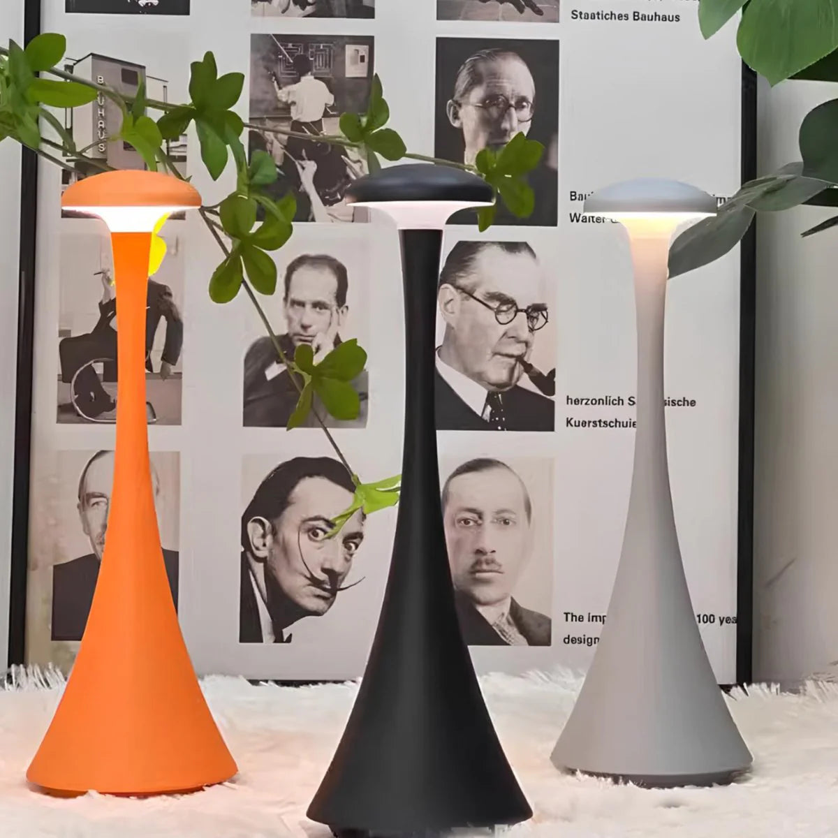 Luno Wireless Table Lamp | Touch Control & Dimmable Light