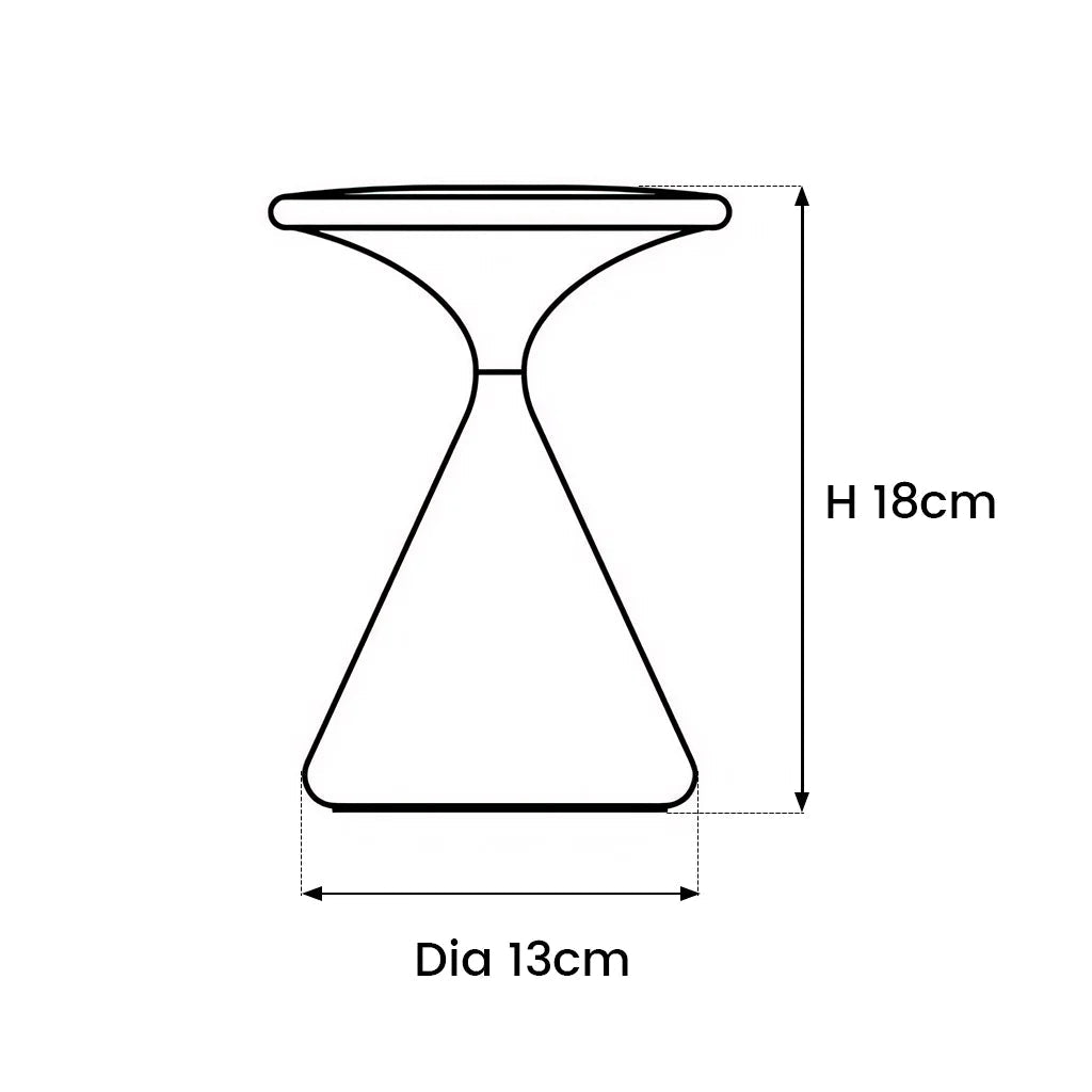 Bela Wireless Table Lamp | Touch Control, Hourglass Design
