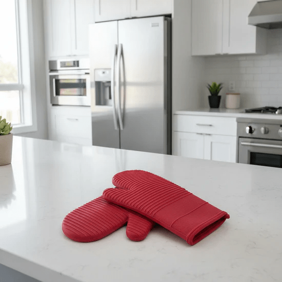 Hestia Ovenhandschoen | Hittebestendig tot 250°C, Antislip Grip
