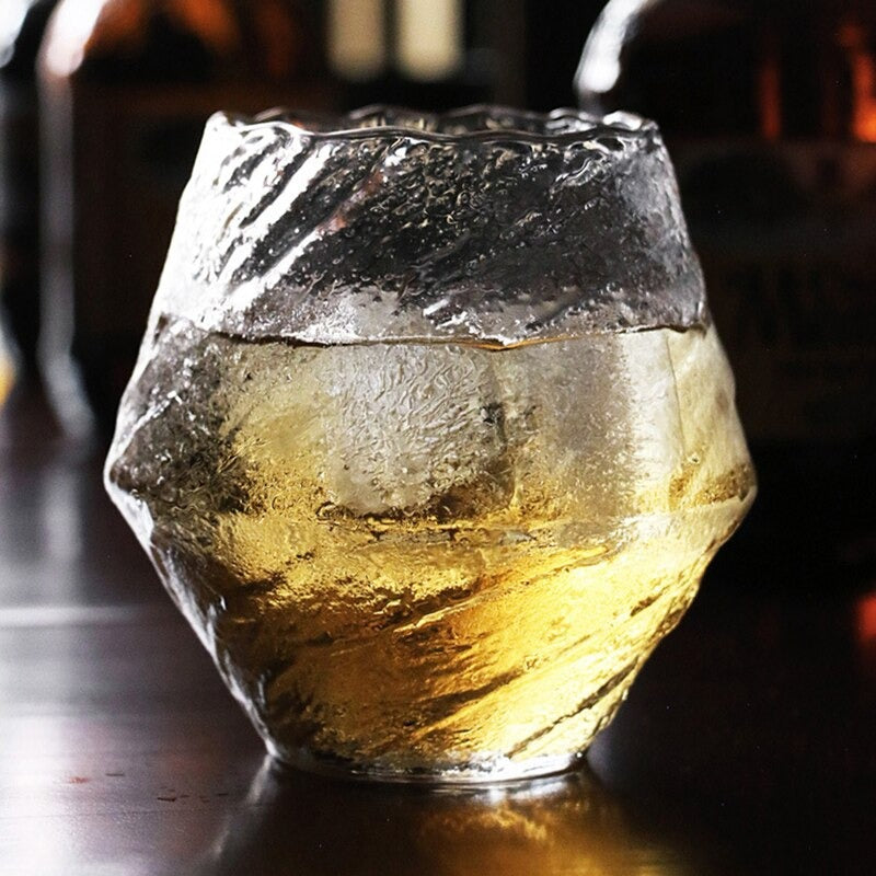 Kairo Whisky Glas | Handgemaakt Kristalglas, Tornado Design
