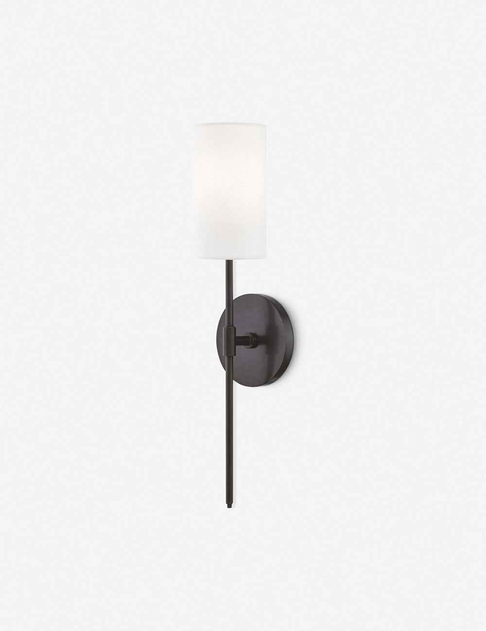 Juno Sconce | Slim Profile, Frosted Cylinder Shade