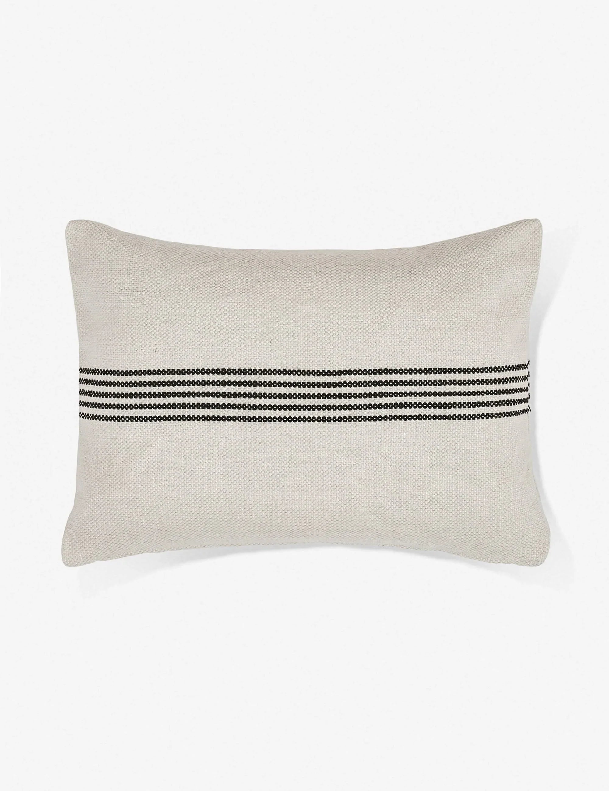 Kairo Indoor/Outdoor Pillow | Classic Stripe Design, Versatile Decor