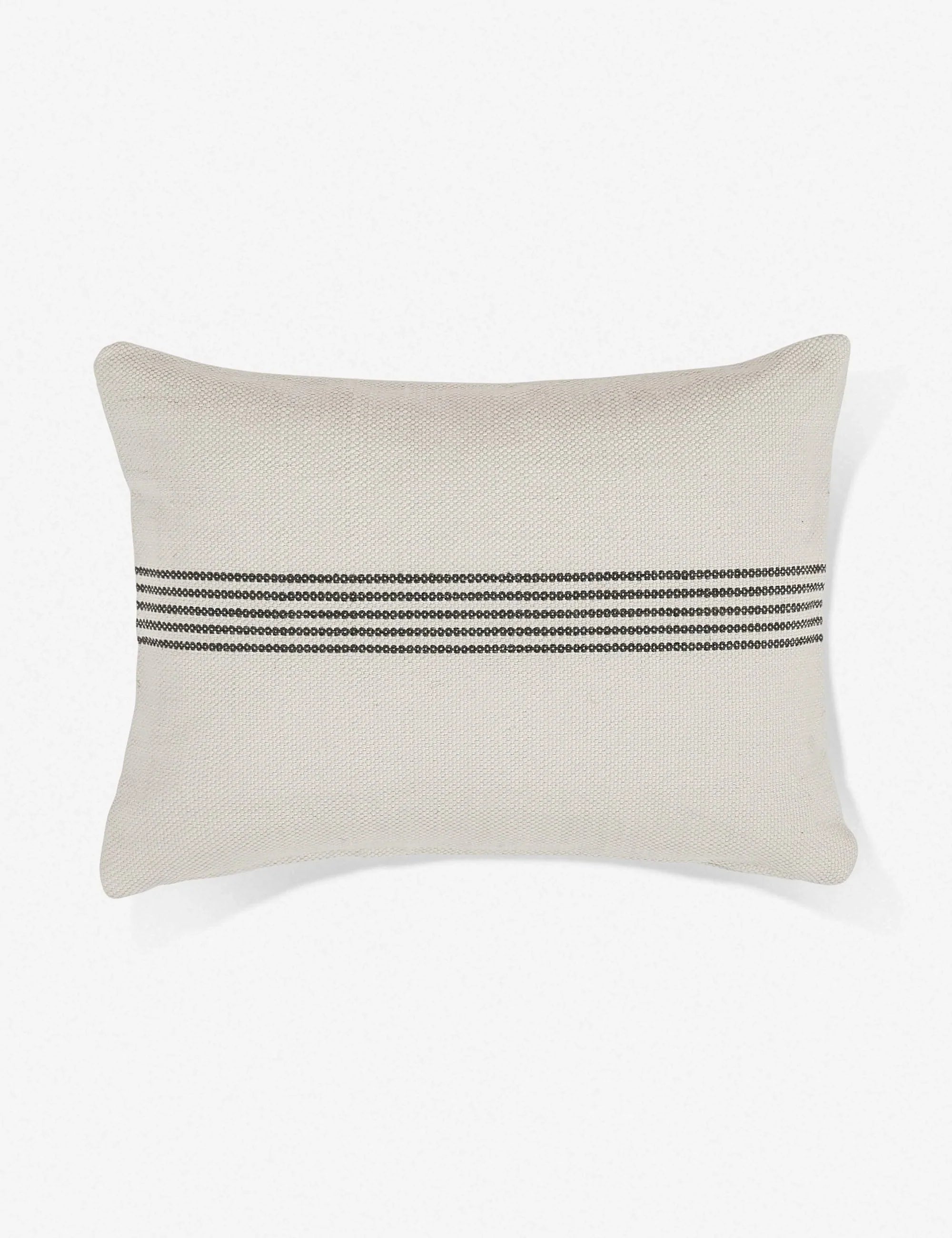 Kairo Indoor/Outdoor Pillow | Classic Stripe Design, Versatile Decor