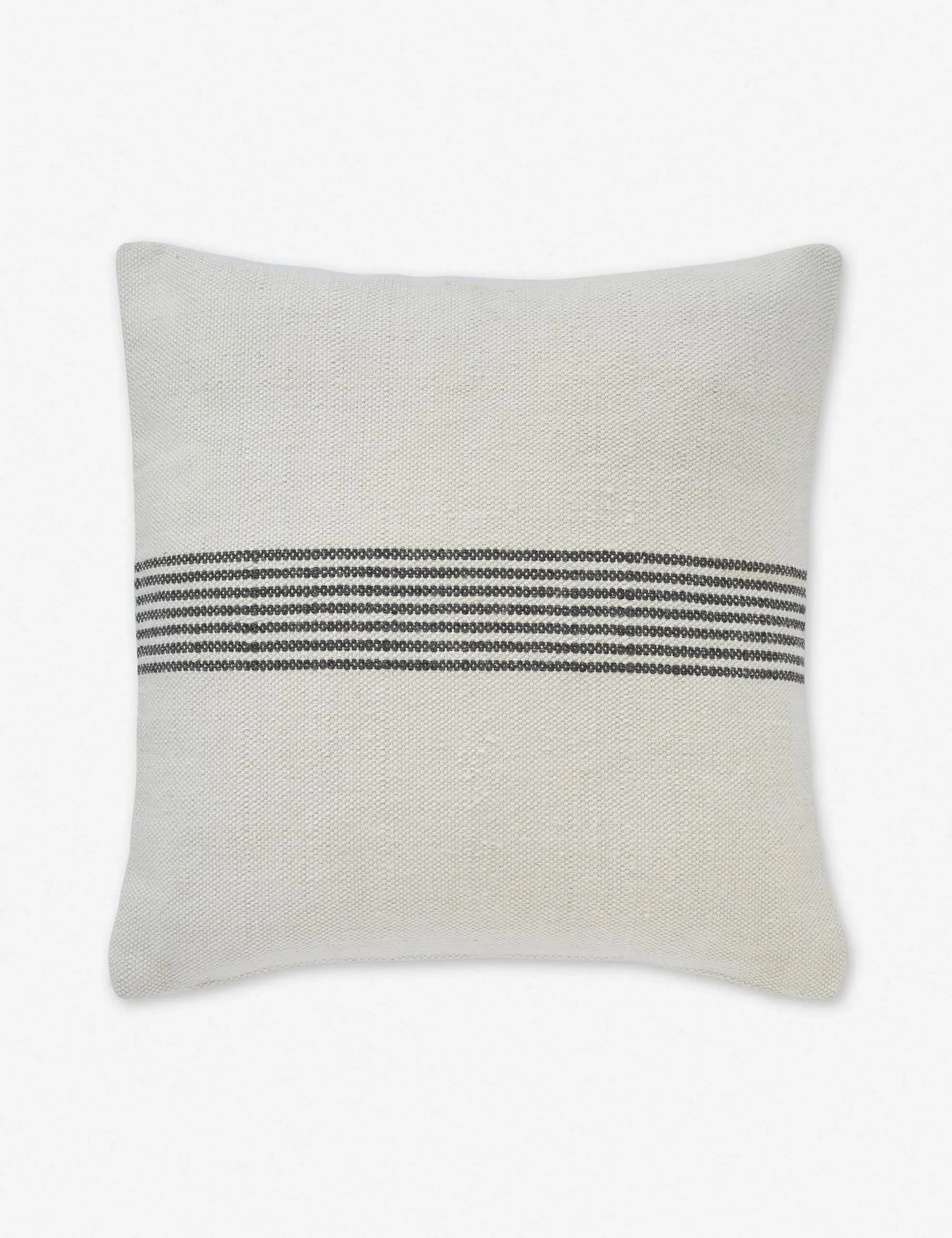 Kairo Indoor/Outdoor Pillow | Classic Stripe Design, Versatile Decor