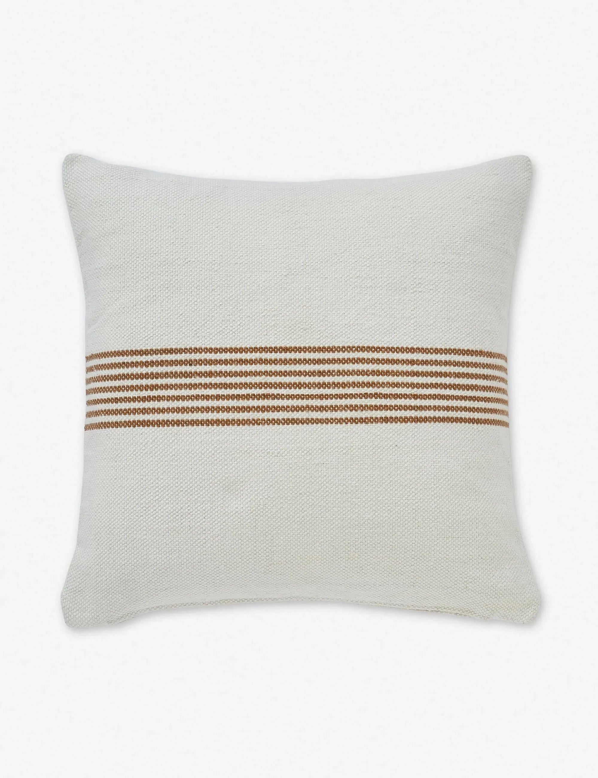 Kairo Indoor/Outdoor Pillow | Classic Stripe Design, Versatile Decor